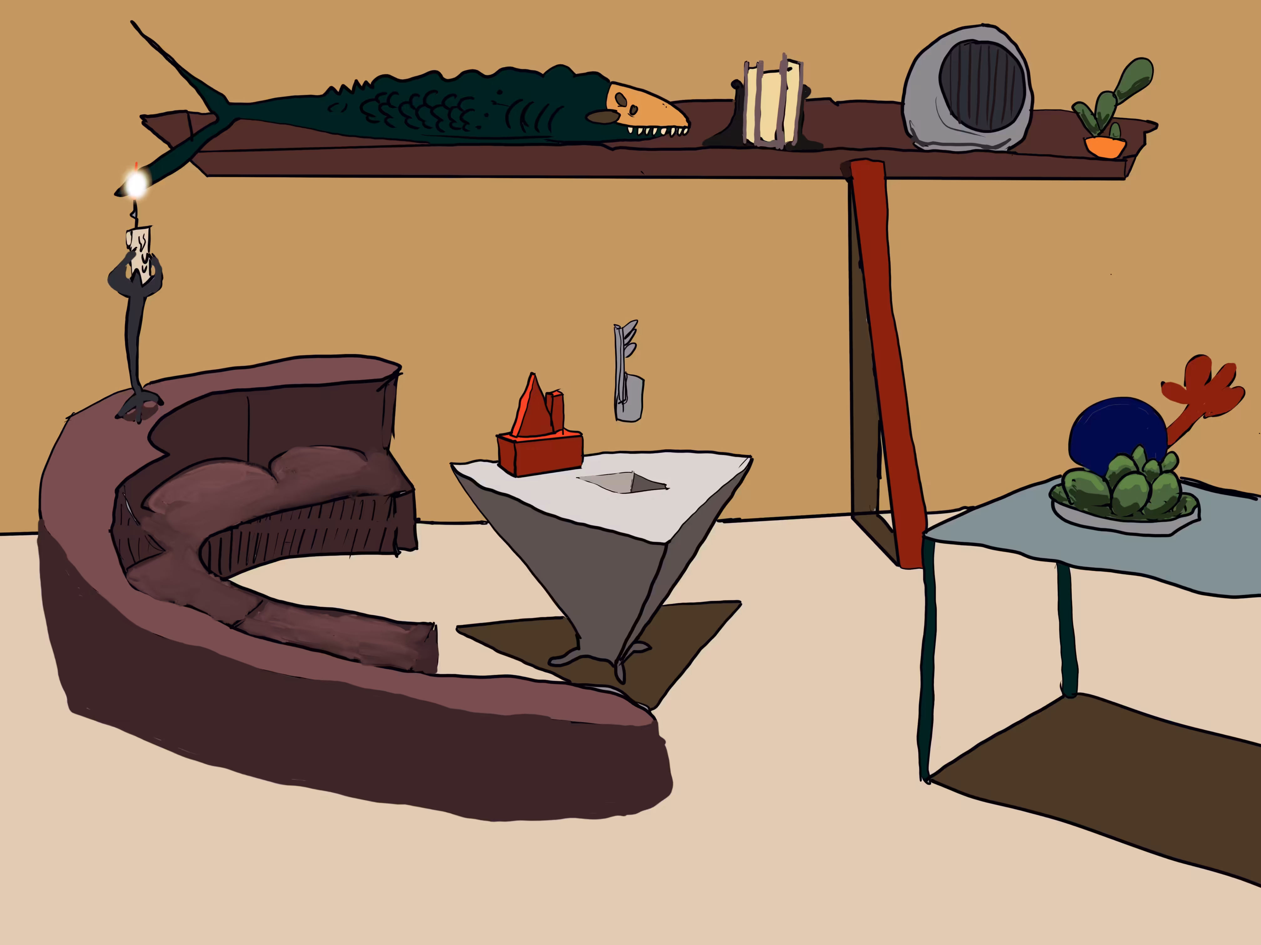 My living room