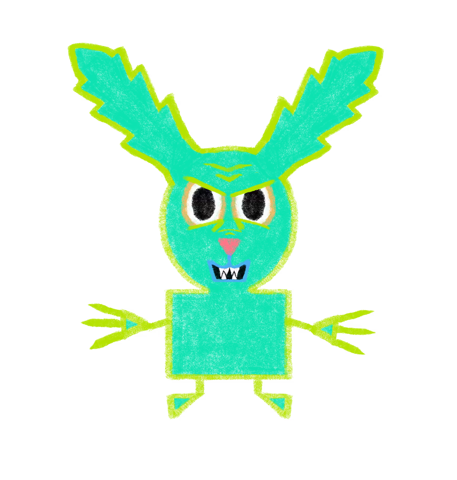Chalk Monster #9