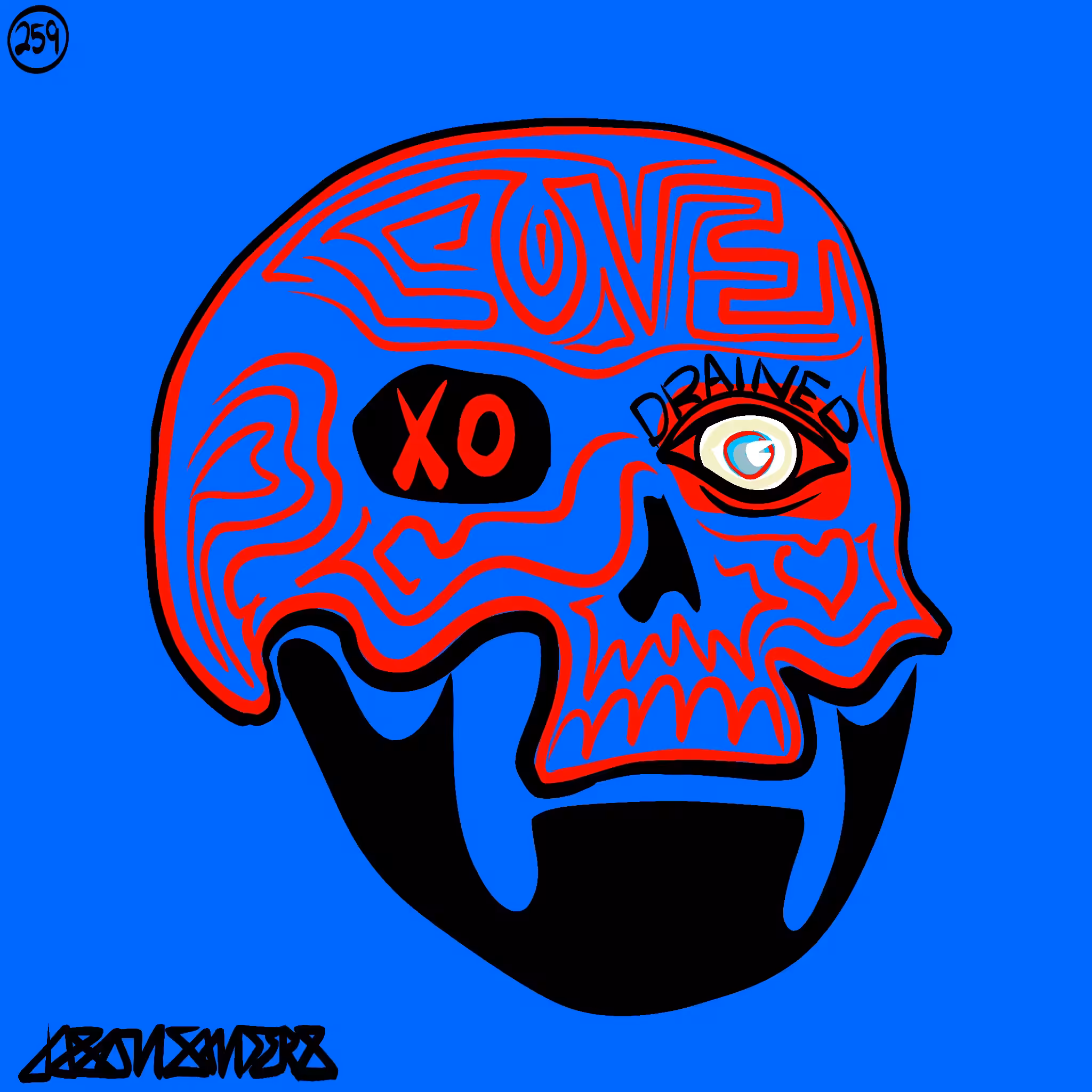 ‘DrainedEyeBlue Blue Beginnings Of Love’ By DrainedEye | #259