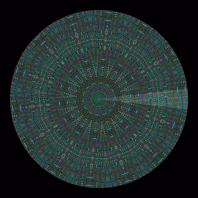 Binary kaleidoscope #150