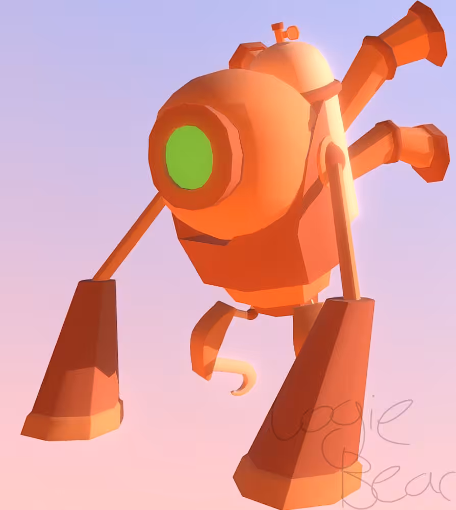 Steampunk Robot #1