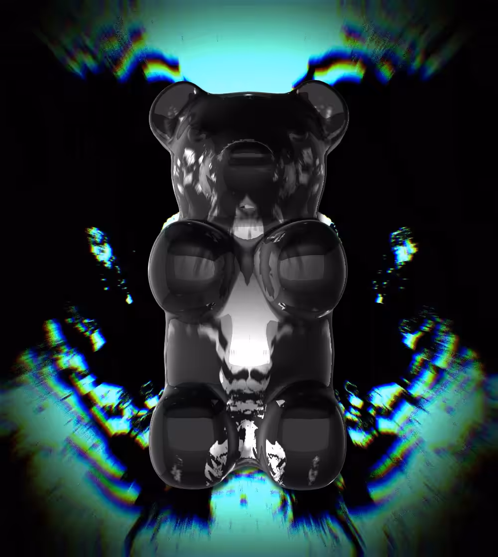 Rorschach Trip Gummy Bear #010