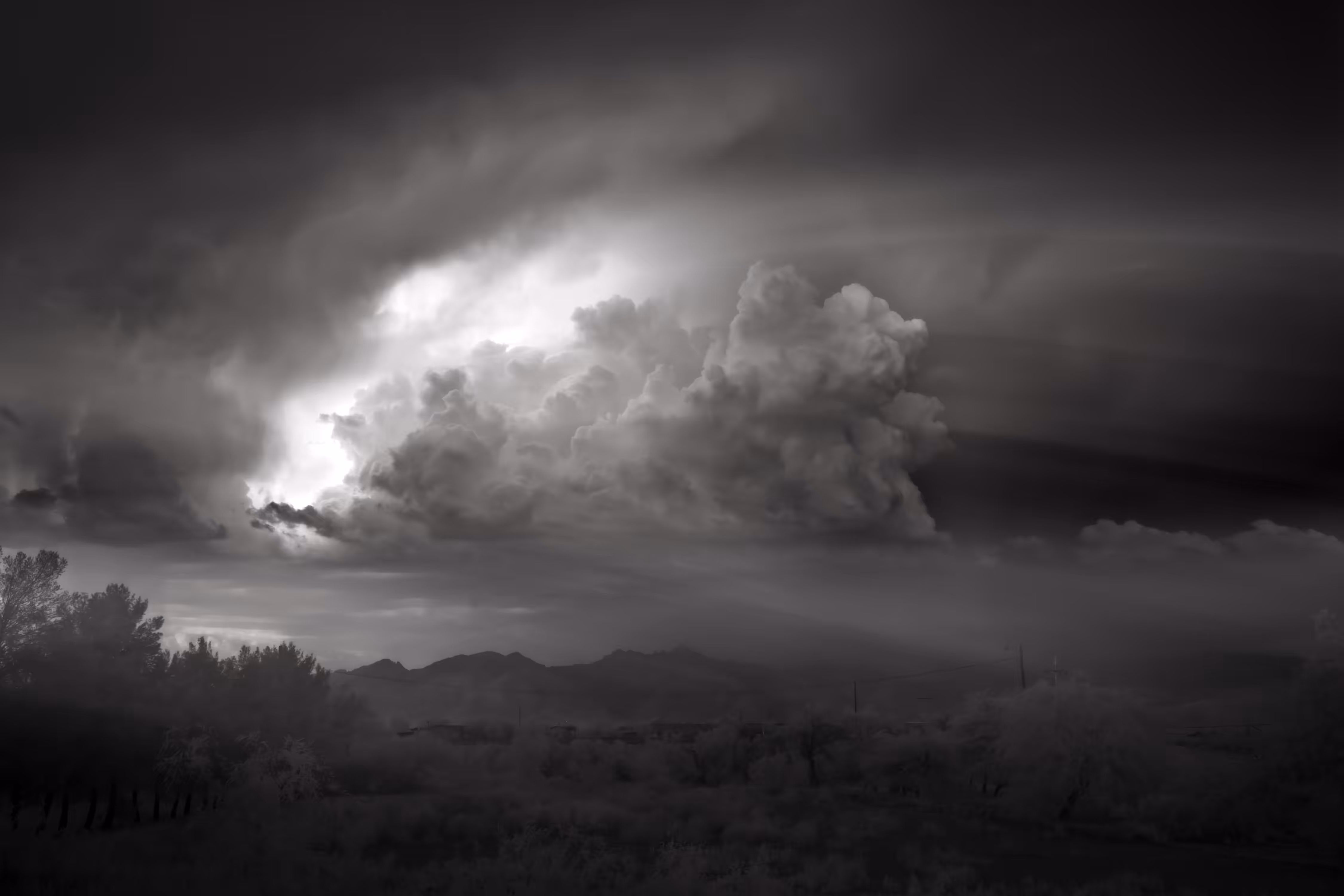 Storms - Cloud with Rays
