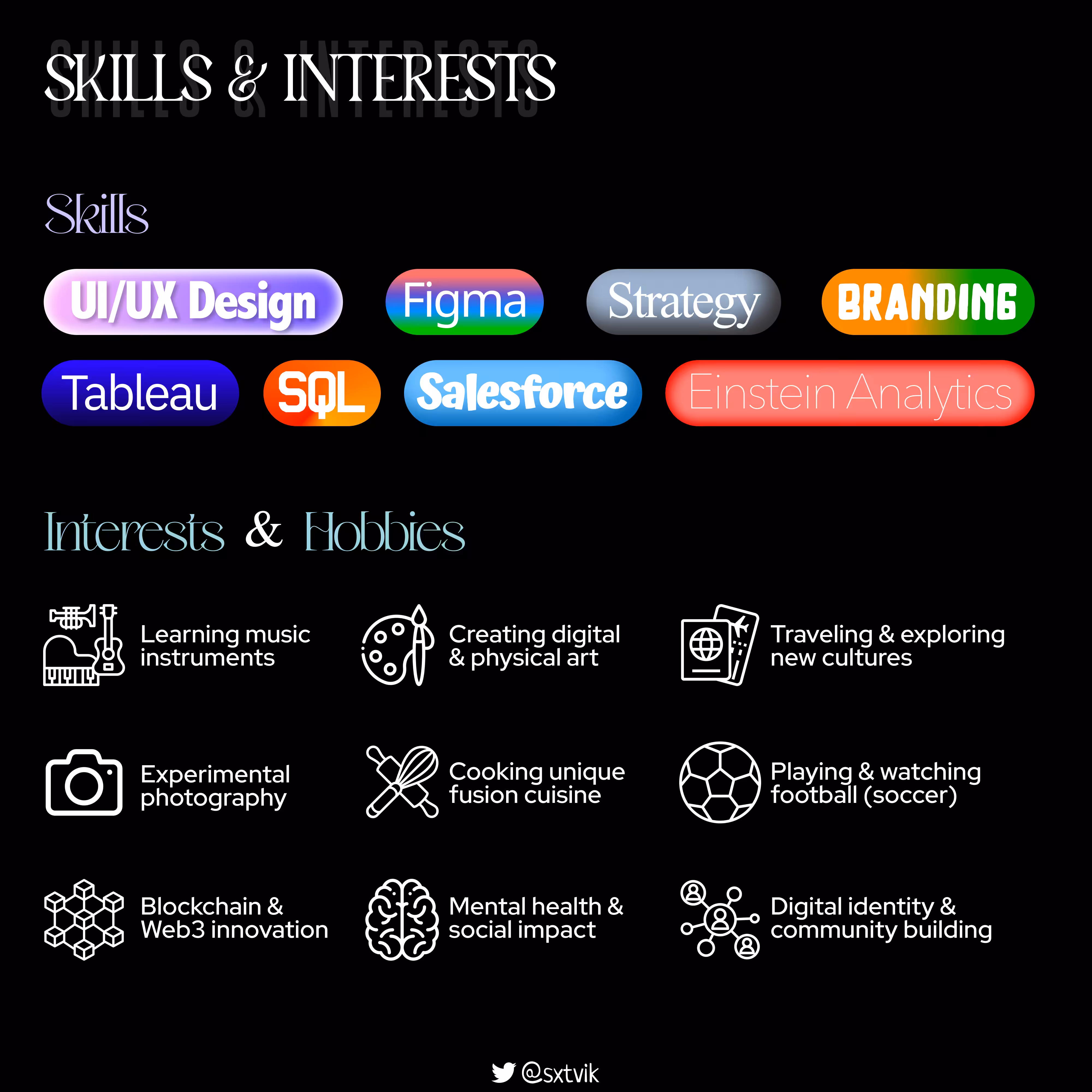 7 - Skills & Interests