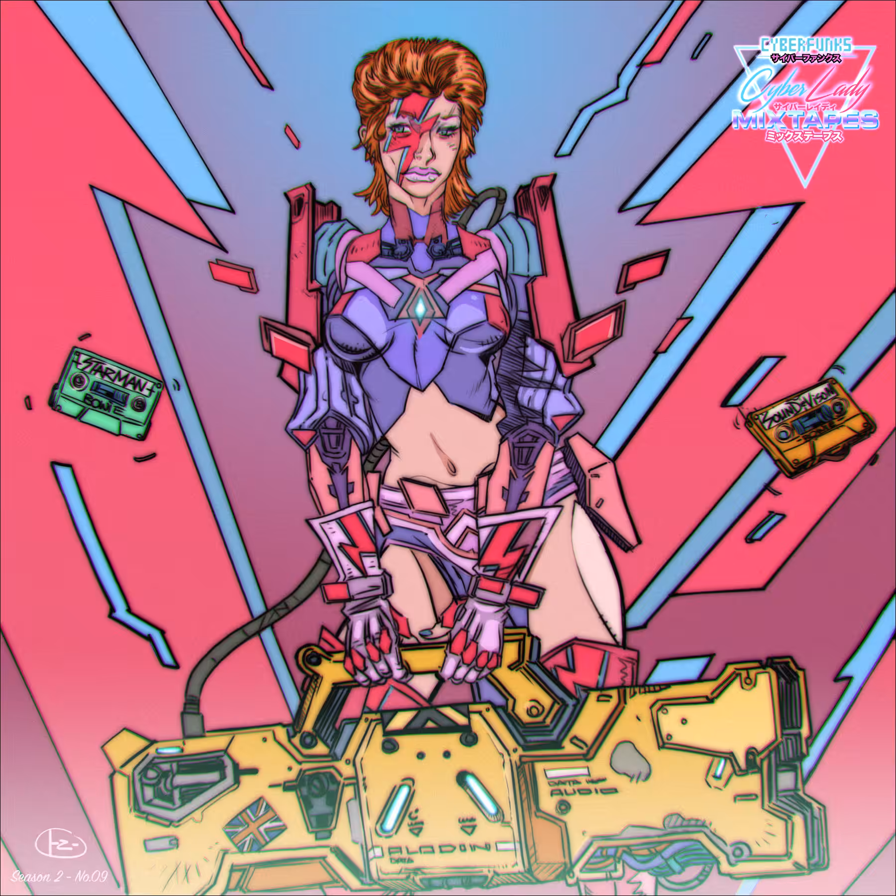 Cyberfunks-Season 2, CyberLady Mixtapes No.09