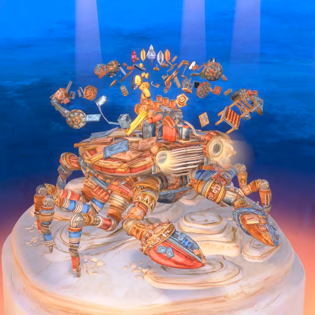 The Junk Crown Shambler Crab