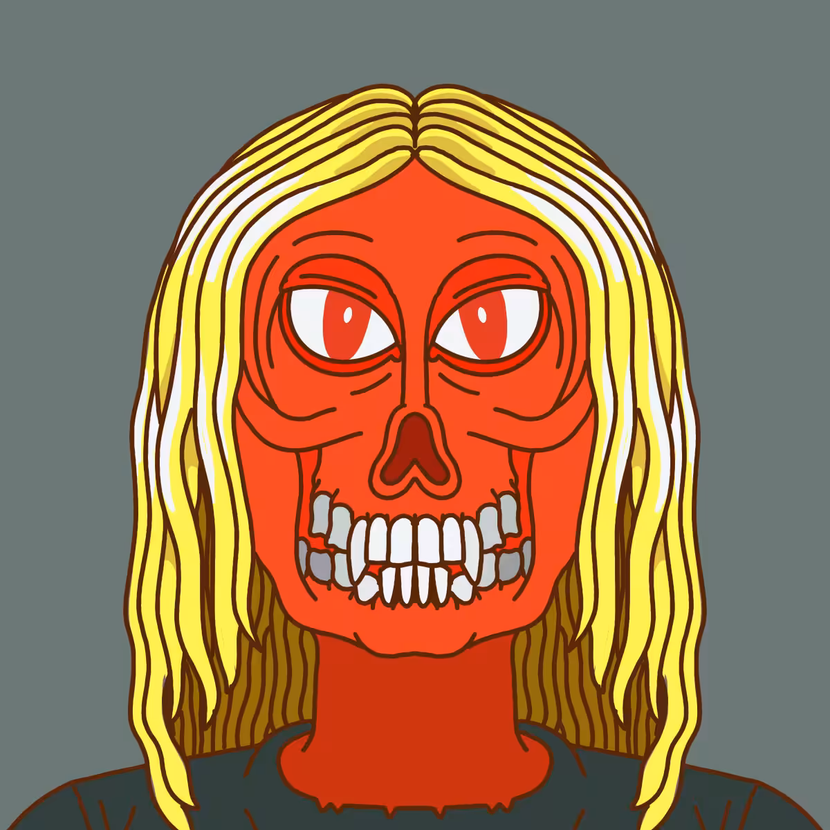 Hedz: |Hedz| Redskull Blondie