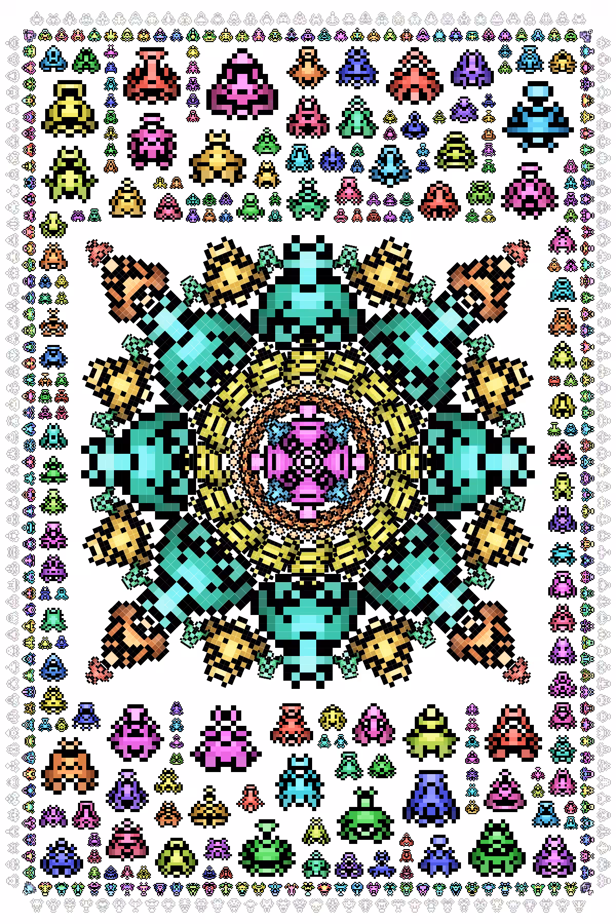 Pixel Spaceships #250