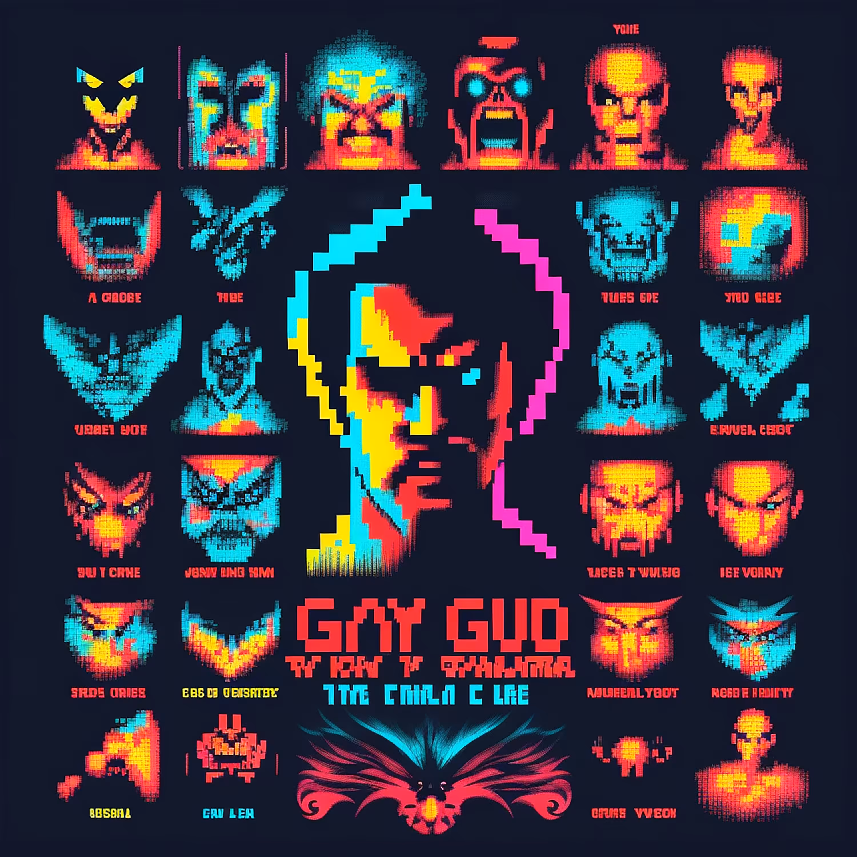 Pixel Game Posters #71