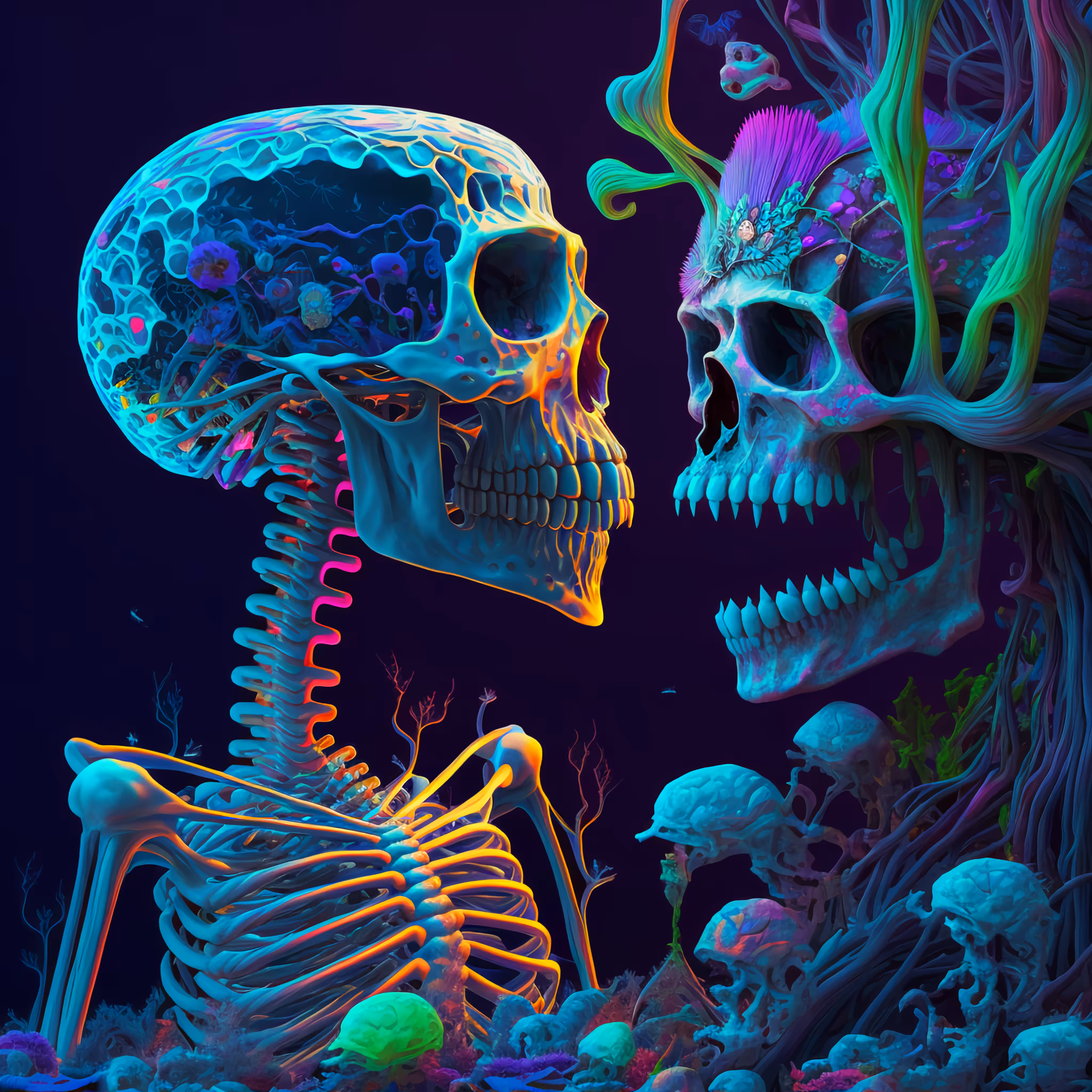 Surreal Skeletons