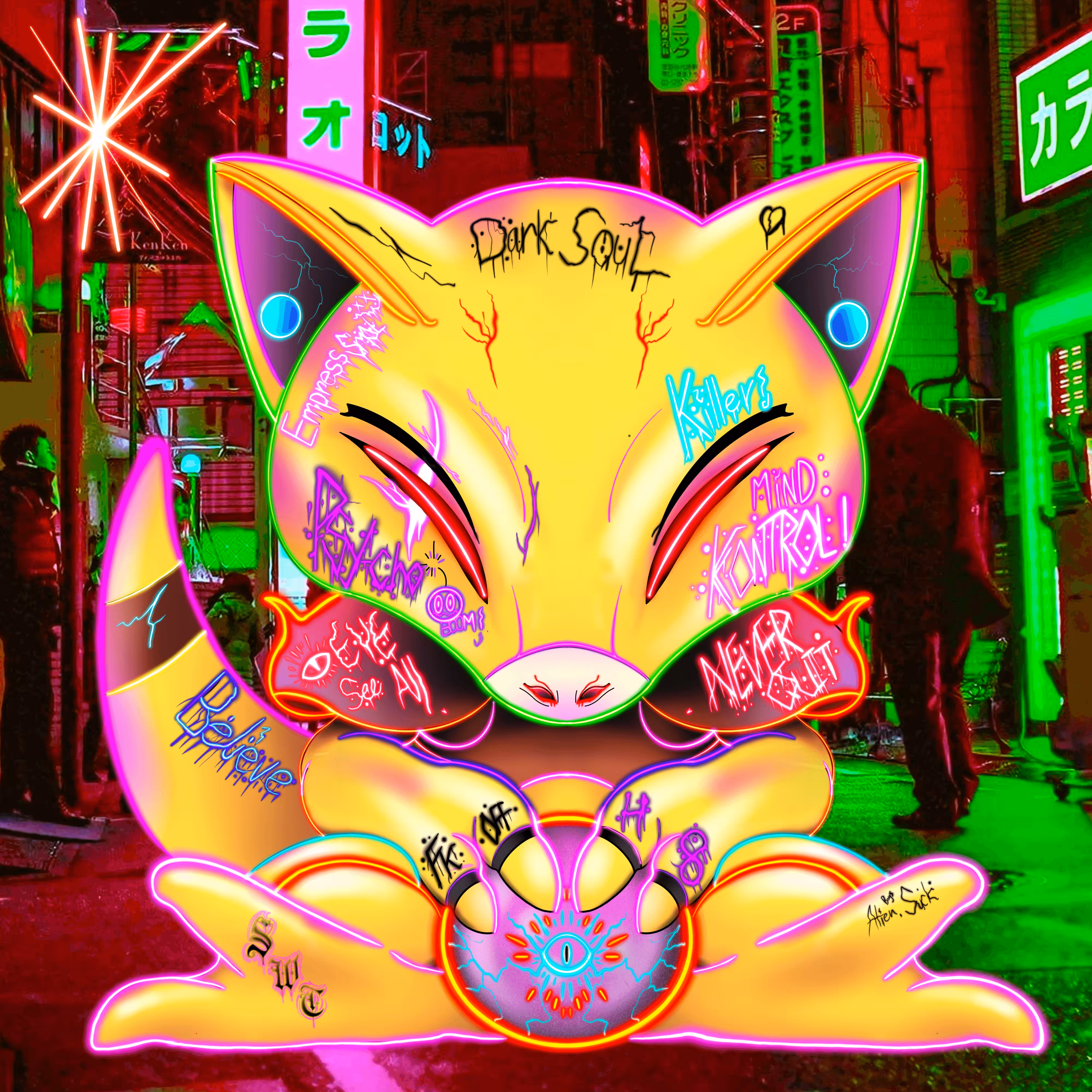 SHINY Psychic Psycho Abra