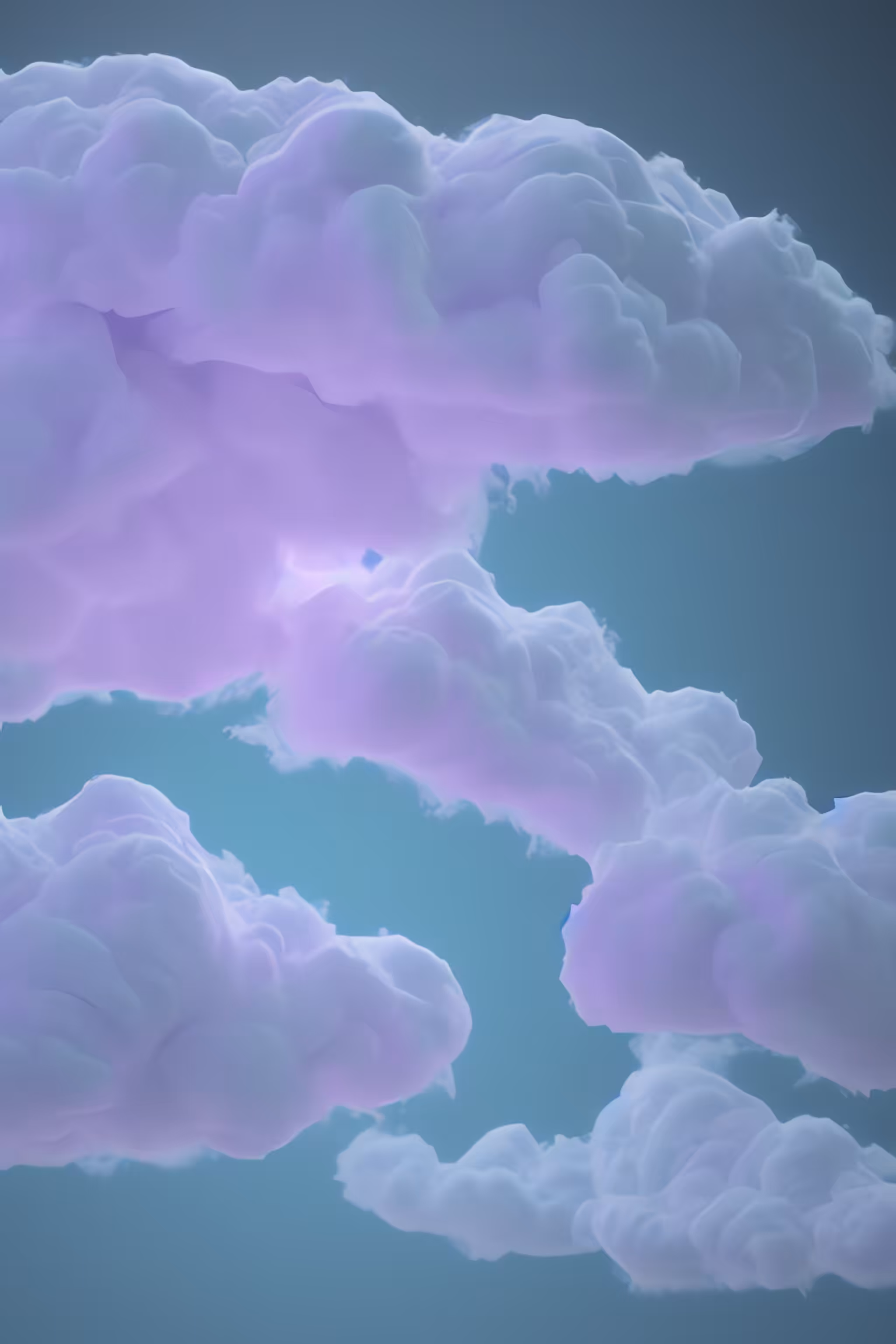 ☁︎☁︎☁︎ clouds  ☁︎☁︎☁︎: a delicate touch ☁︎ clouds ☁︎ in violet