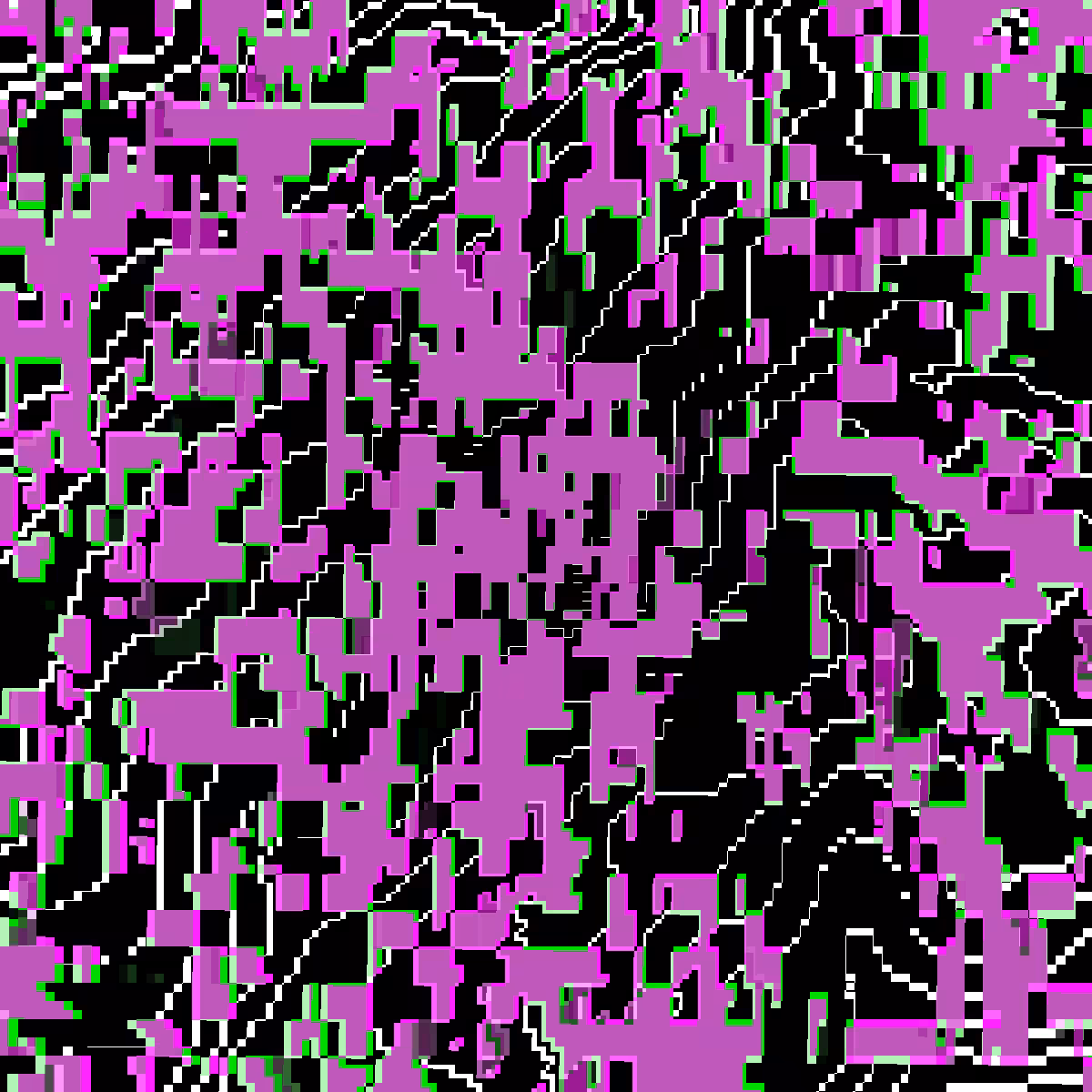 Pixel Topography #4