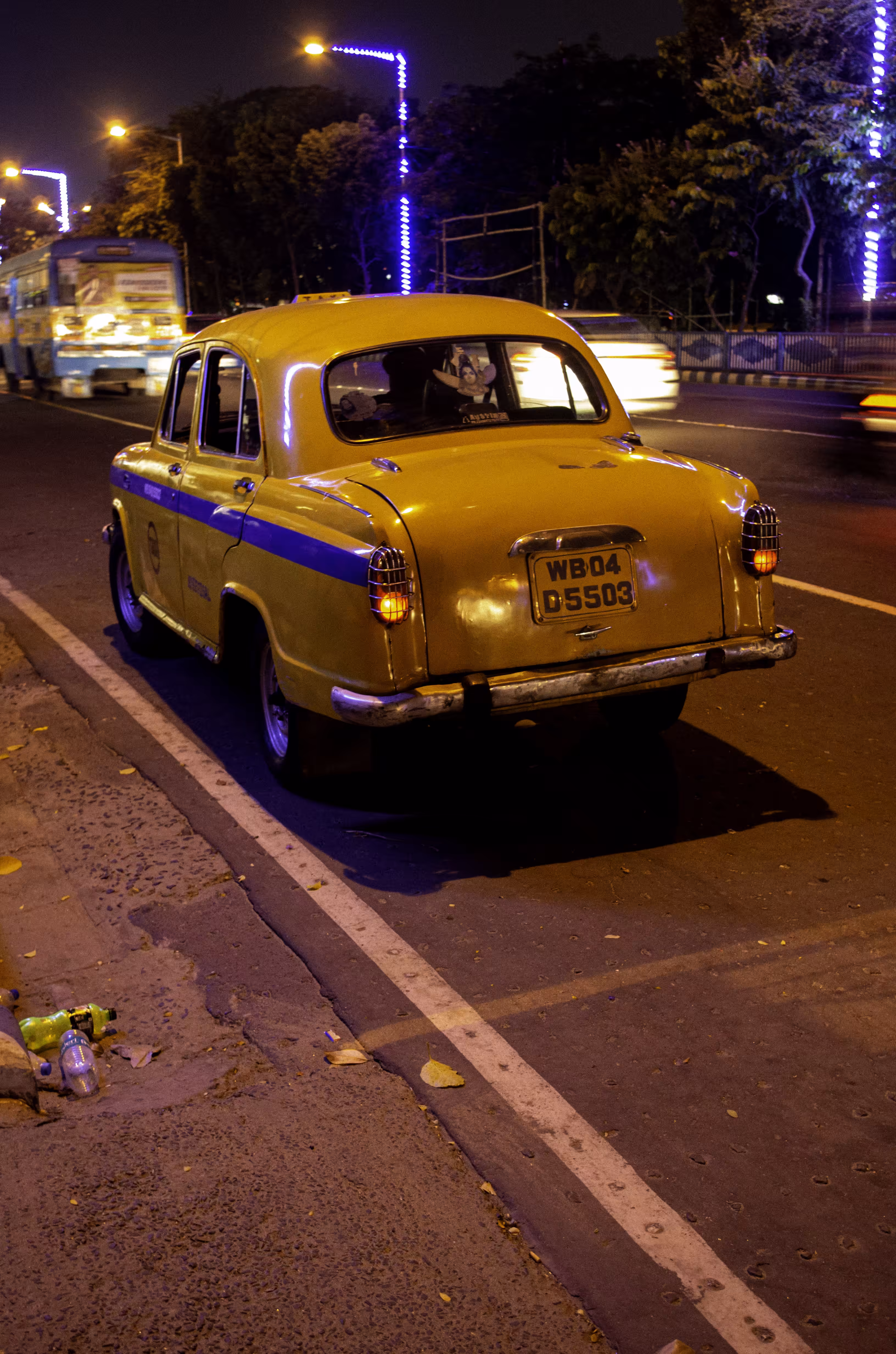 the cab