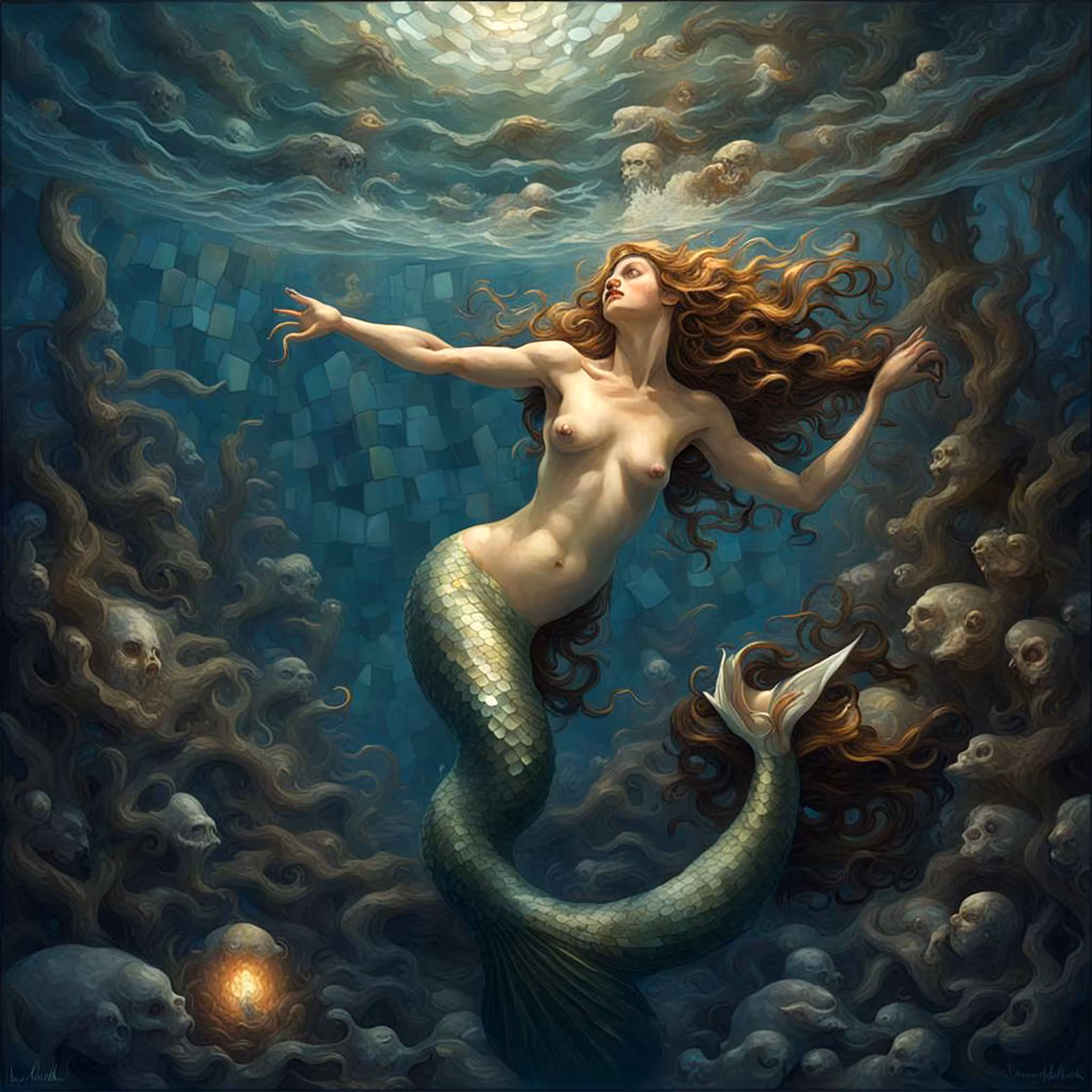 Birth of mermaid