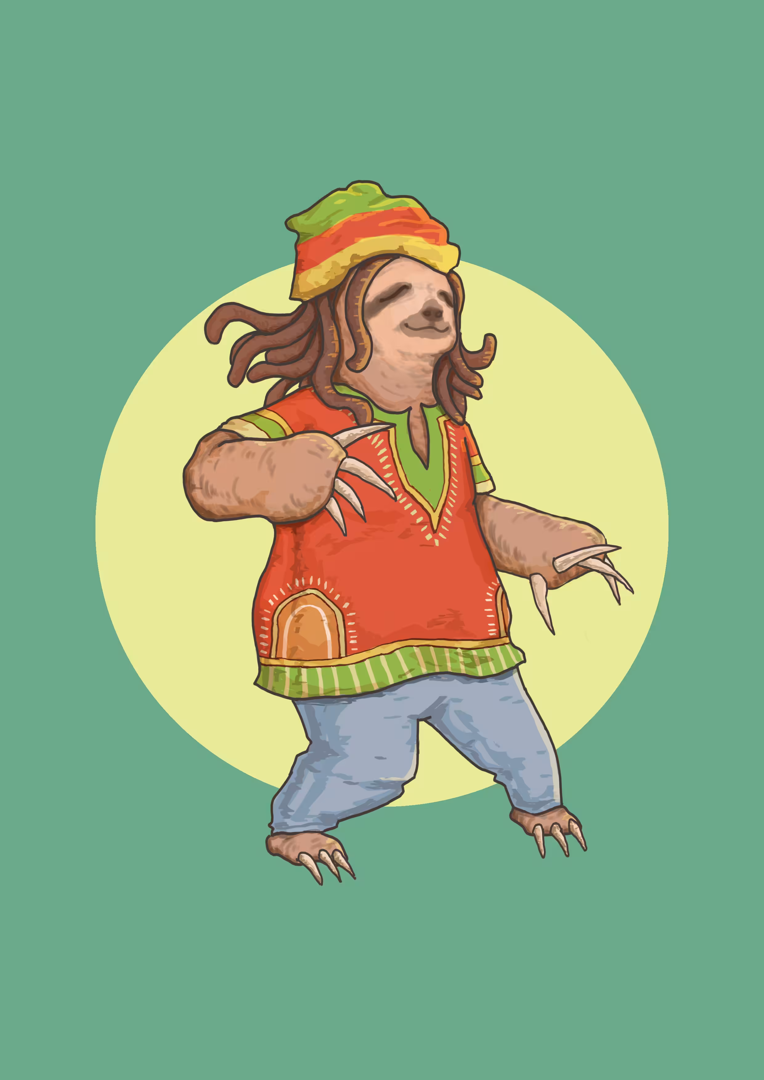 R.A.S - Rasta Sloth