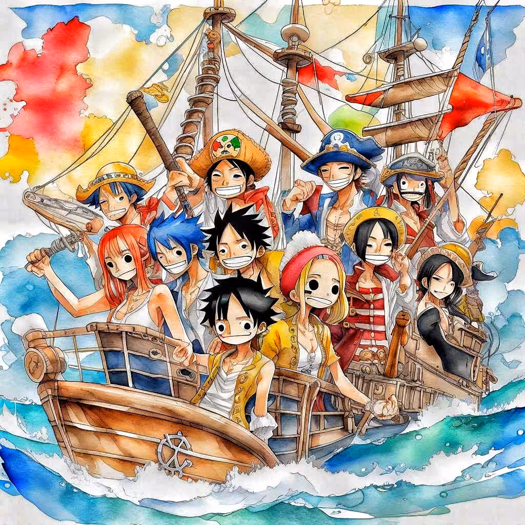 One Piece art 