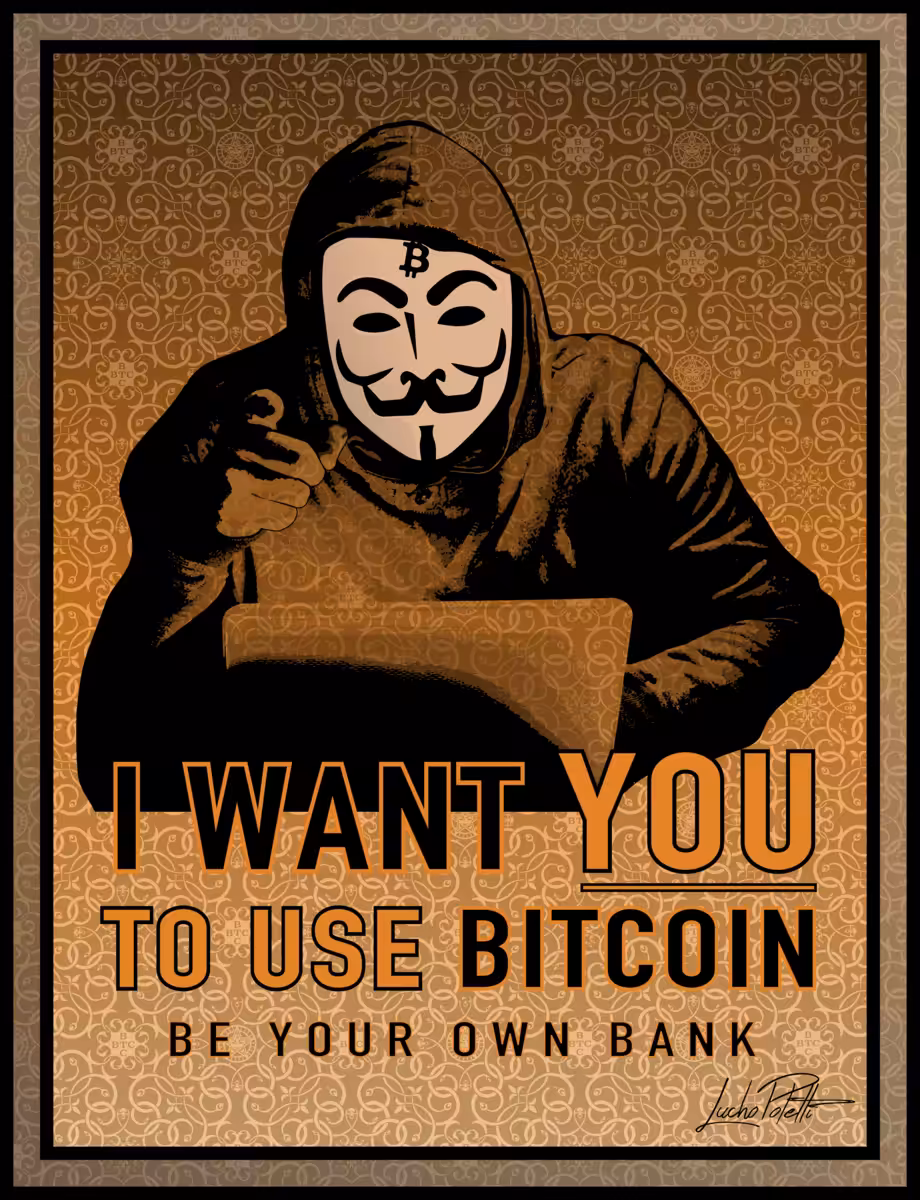 I WANT YOU TO USE BITCOIN
