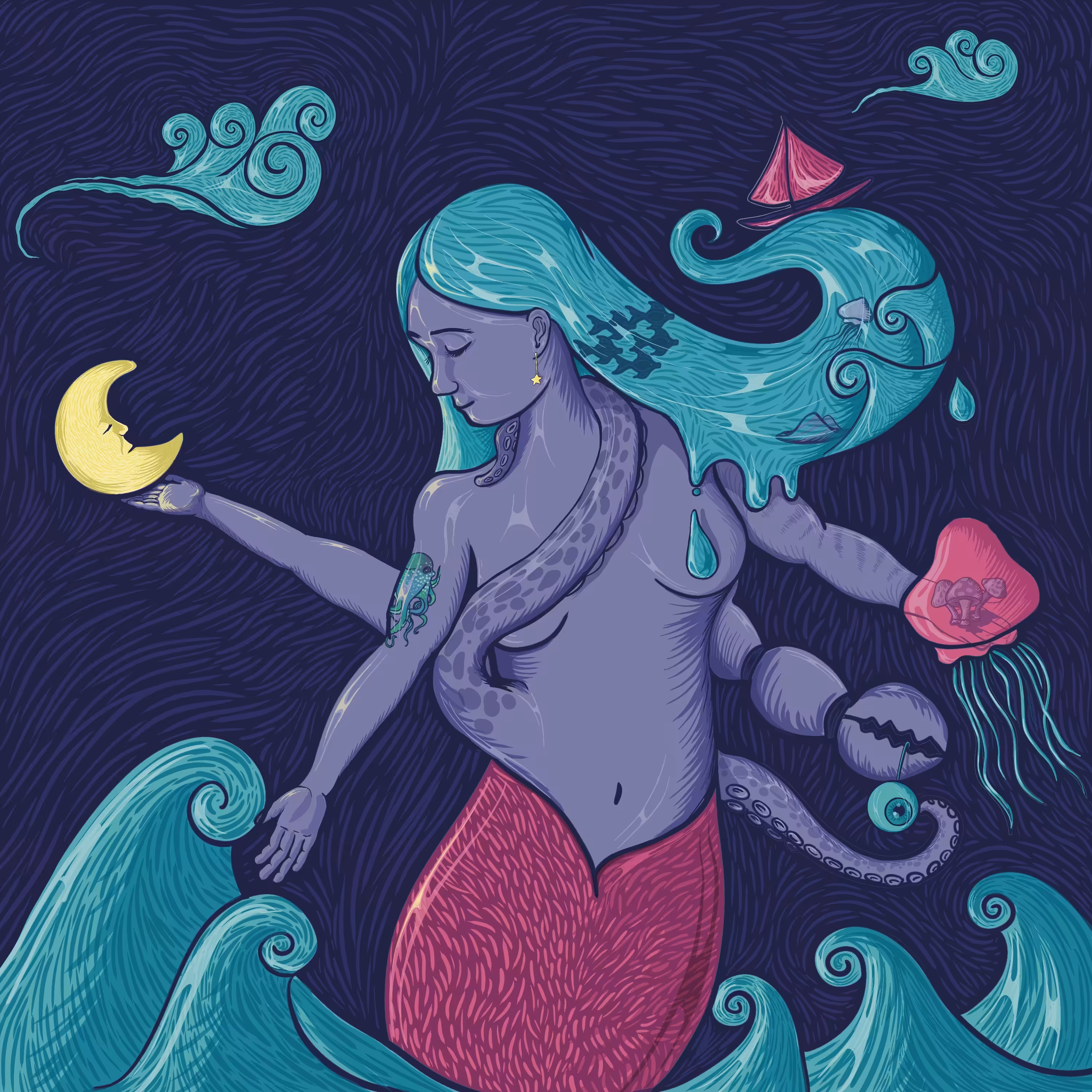 Goddess of Oceans 