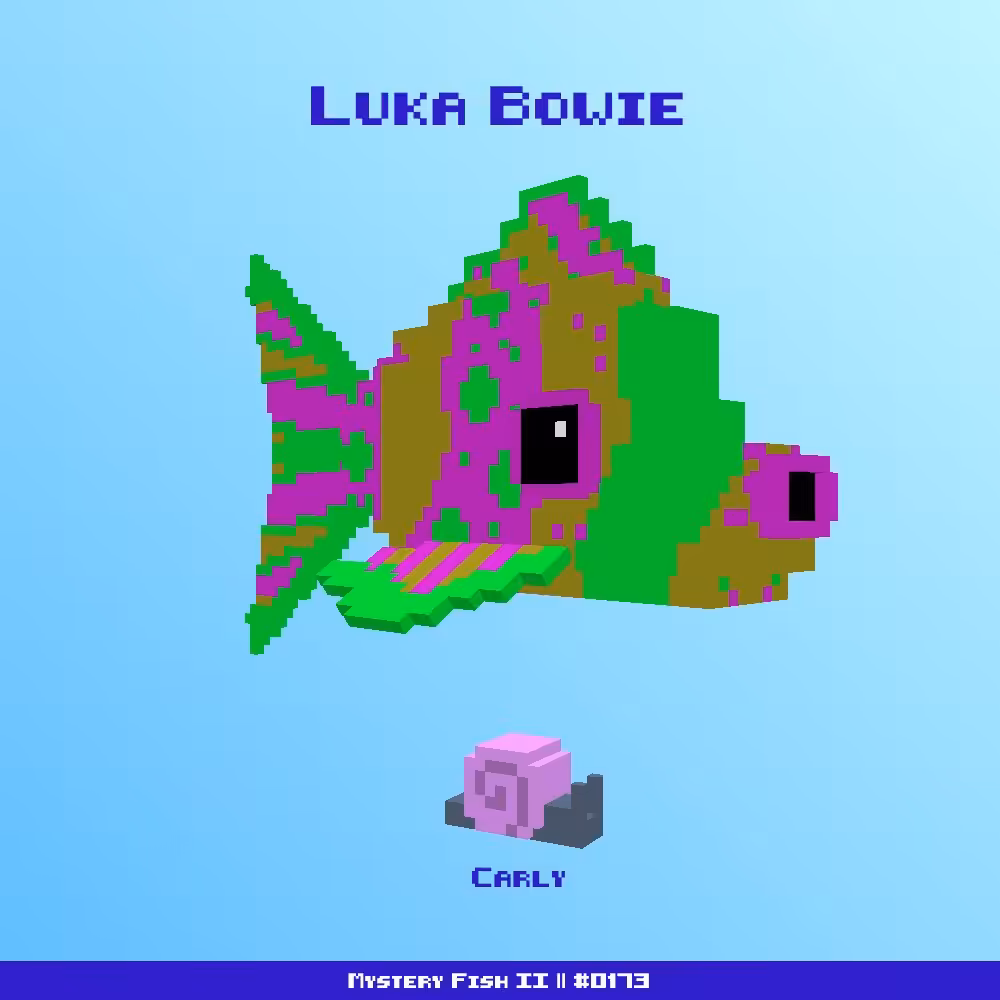 Luka Bowie :: Mystery Fish 0173/1000 