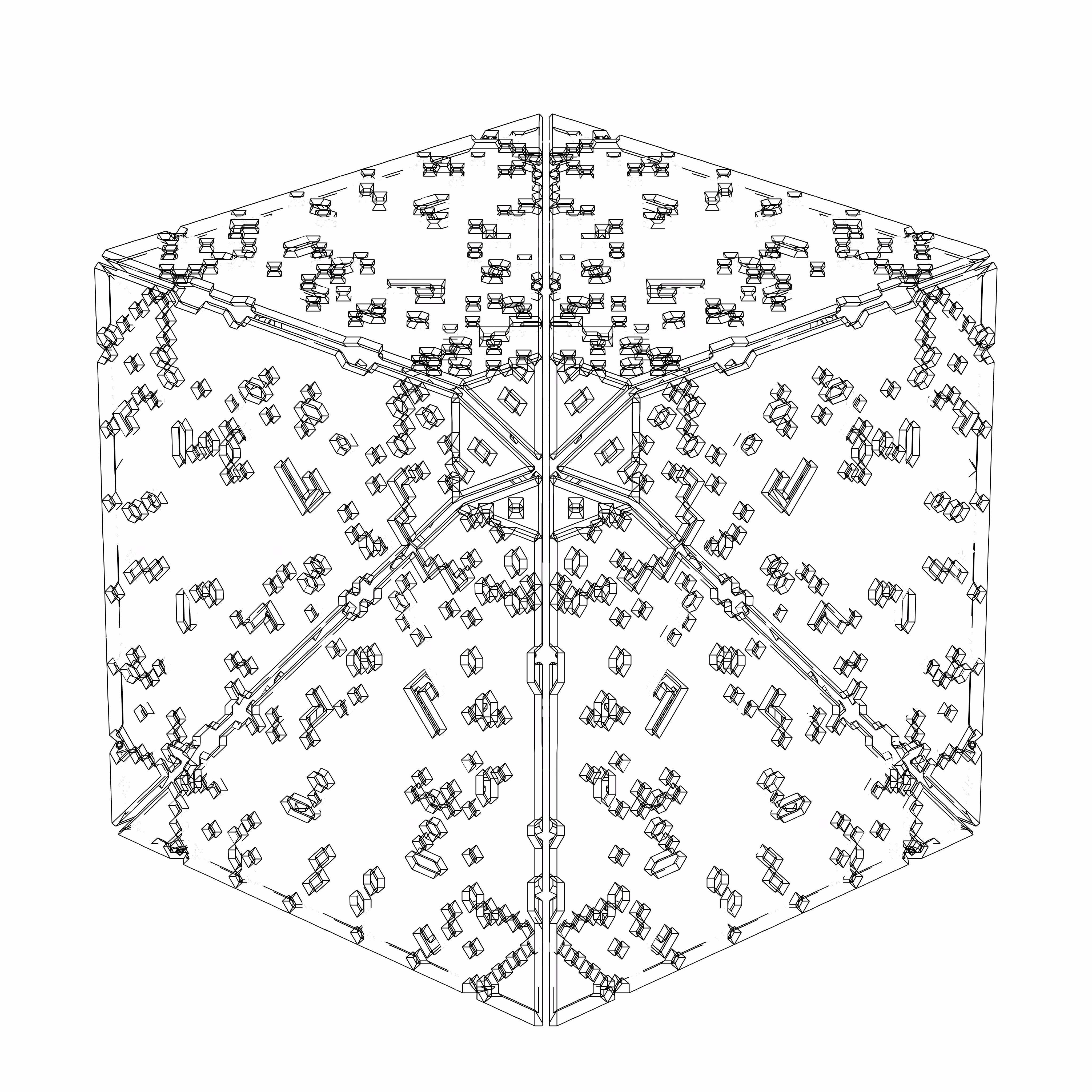 LL21 Alien Art Cube #580