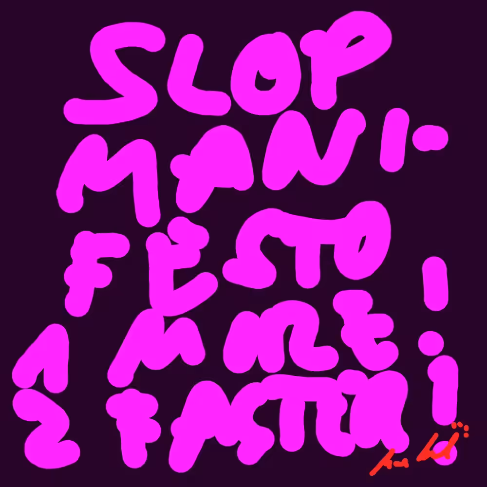 SLOP MANIFESTO