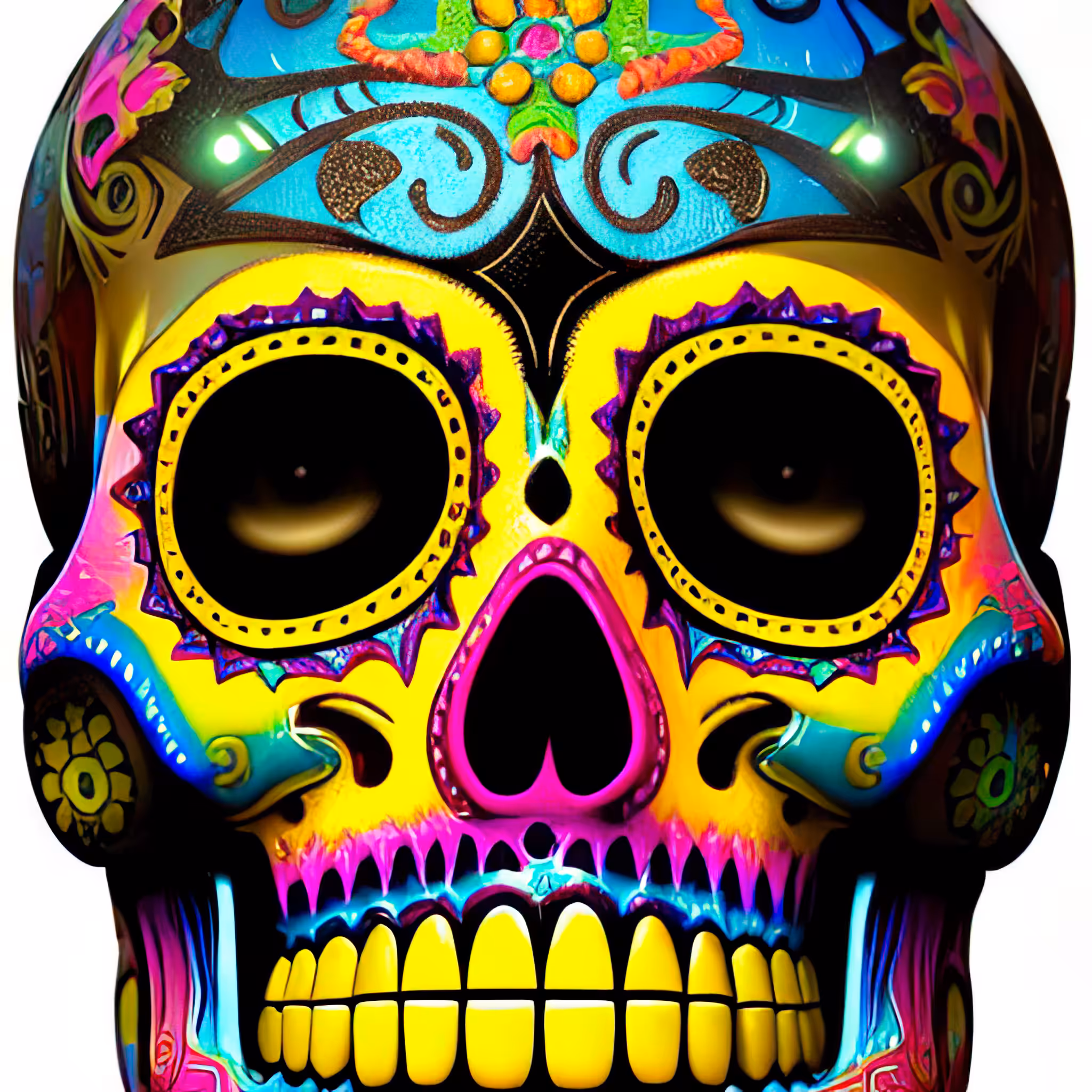 Head Case - A Color Study: Head Case #579
