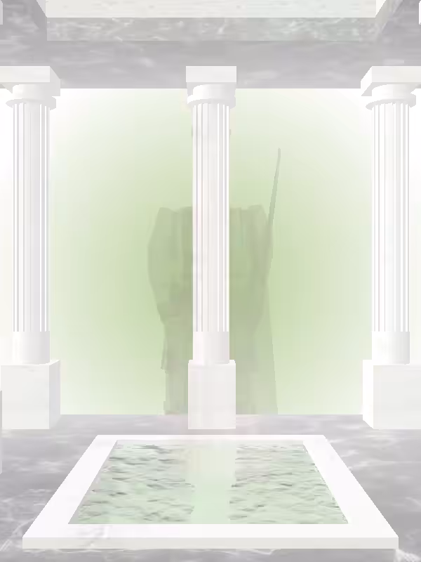 HeavenComputer: The Fading Indifferent Peach Halo Woman #3448