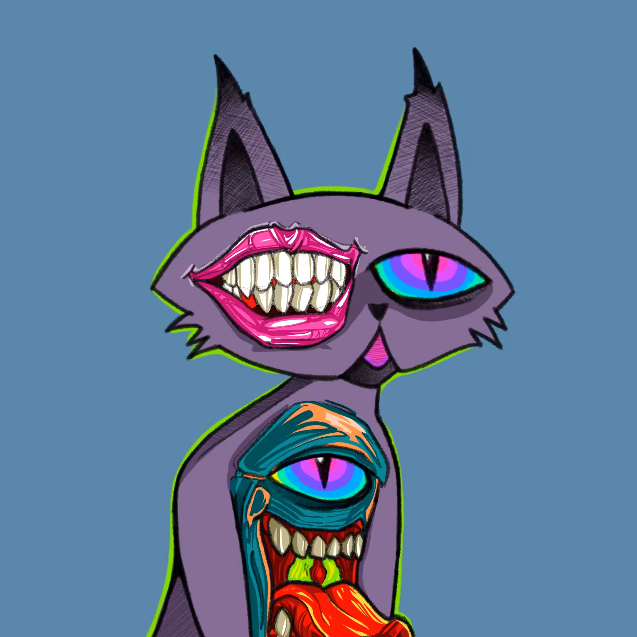 Dizzy Cat  #215