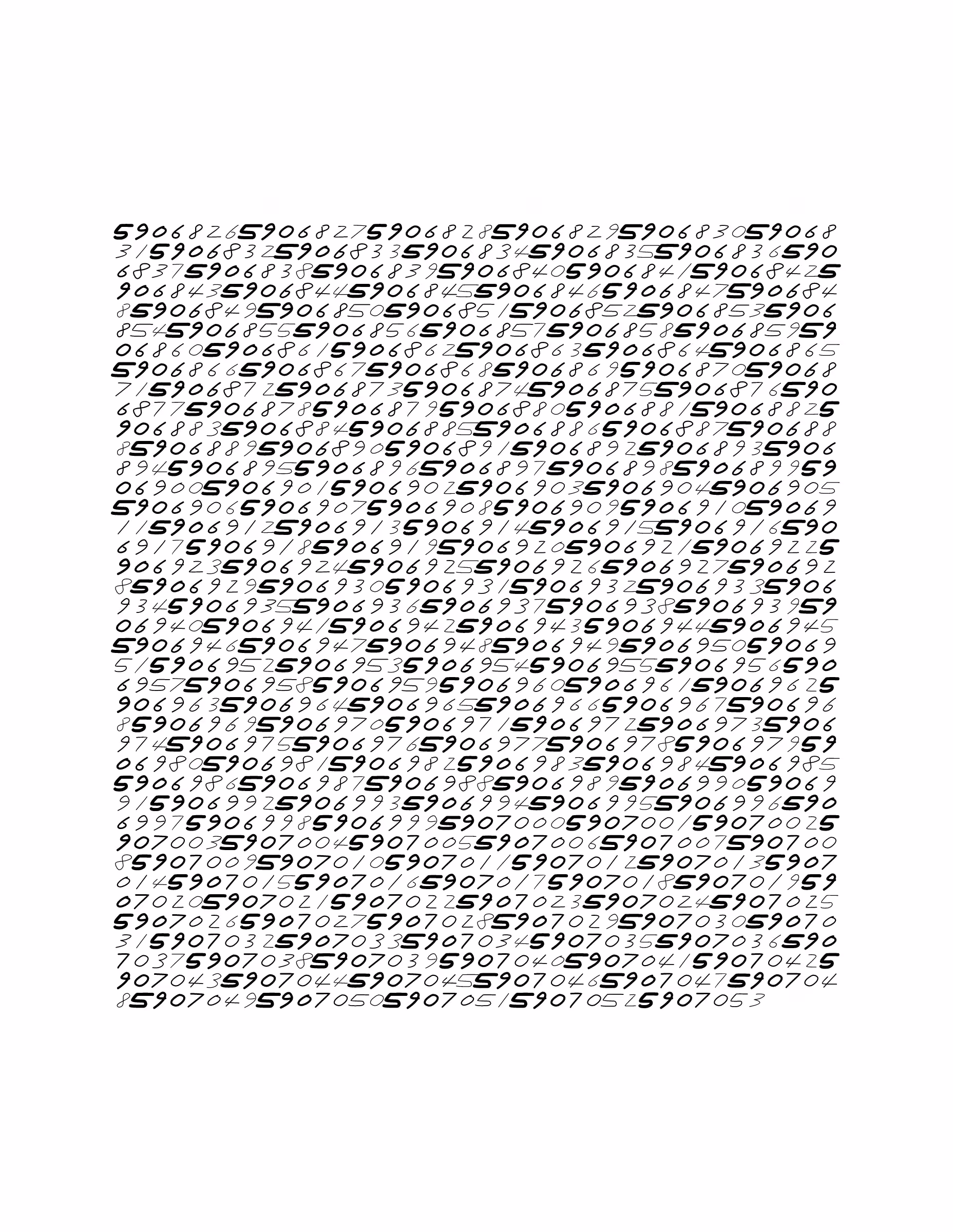 Endless (5,607,250 to Infinity) #1017