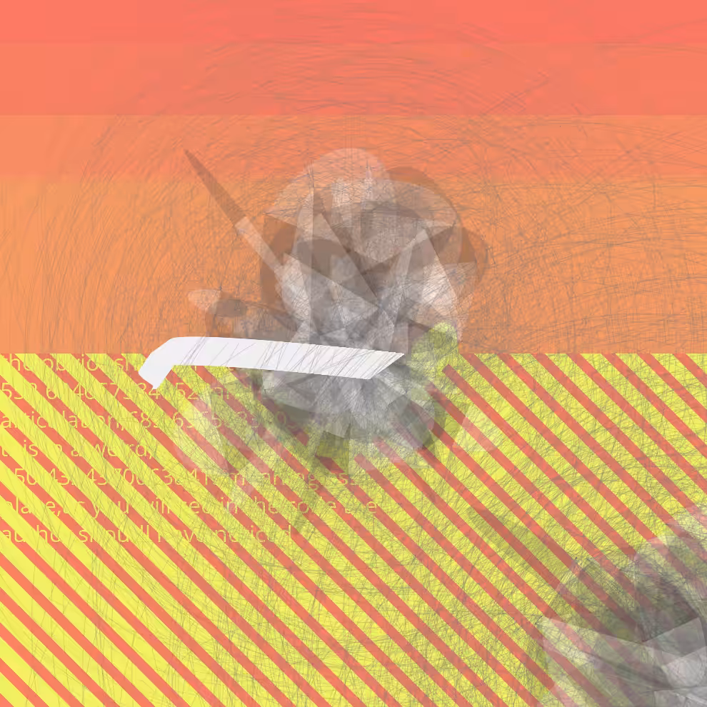 Generative composition: object in space #2