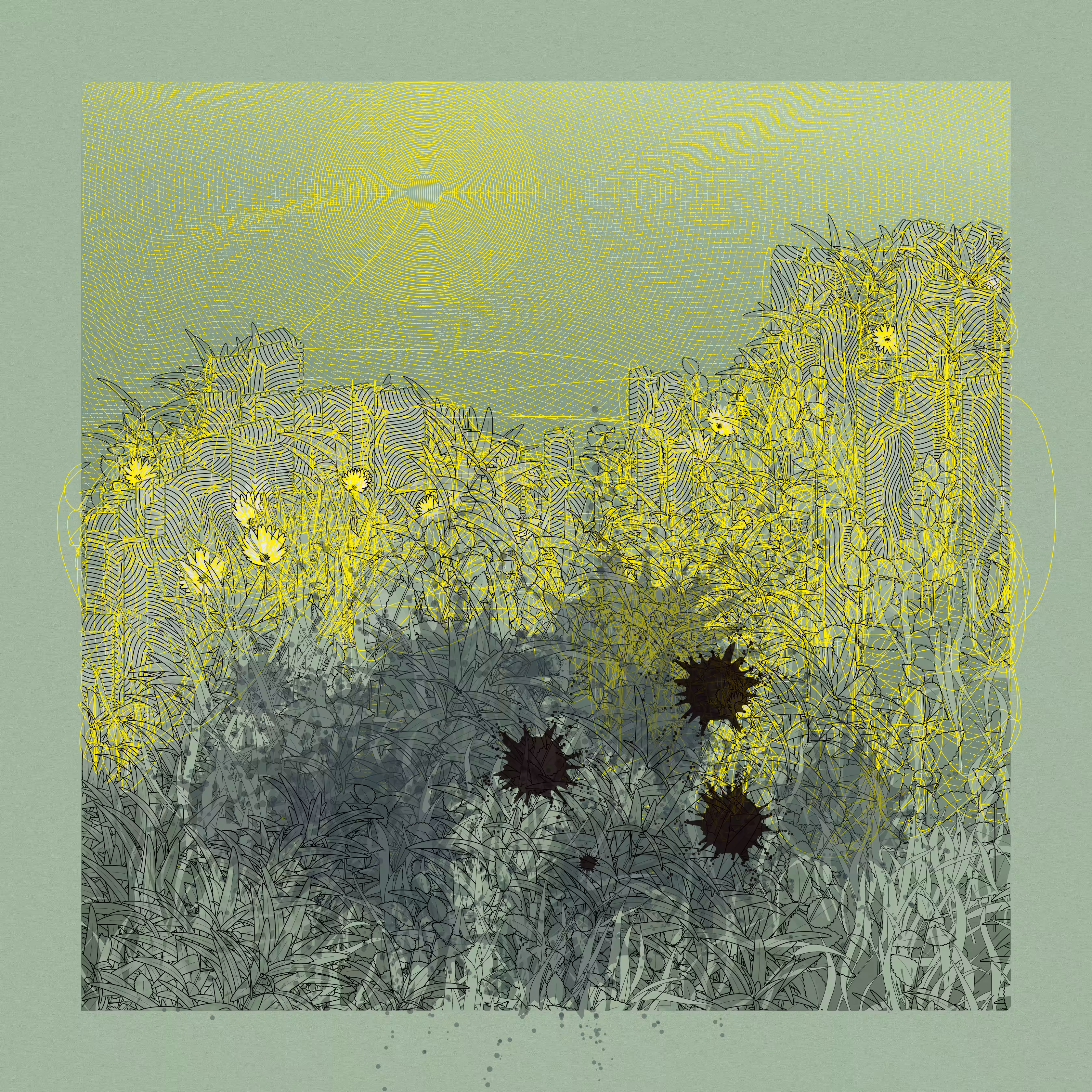 Landscape with Carbon Capture #6810