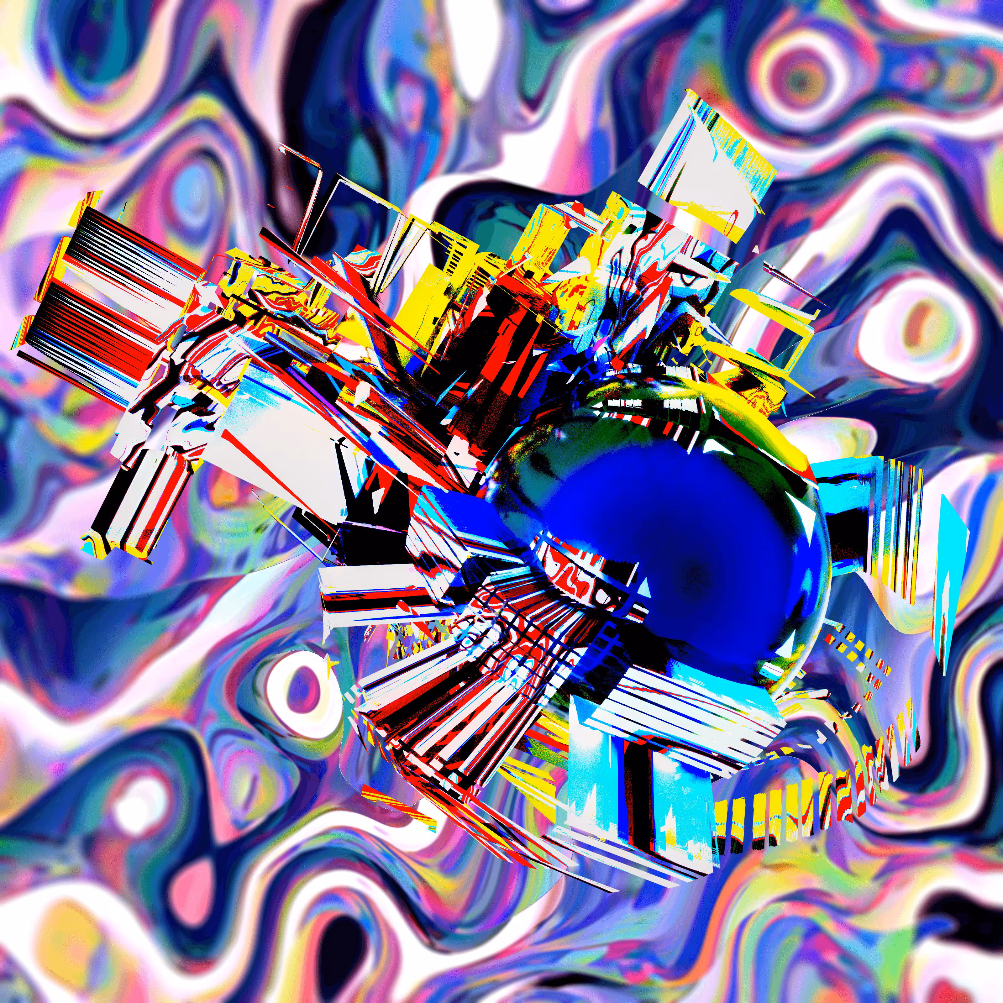 Abstractavaganza 48 "The Mondriaan Mooncrawler"