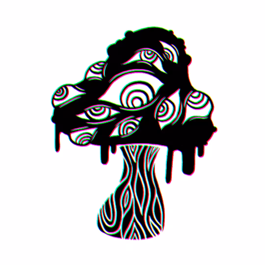 #50 Trippy Mushy Friend
