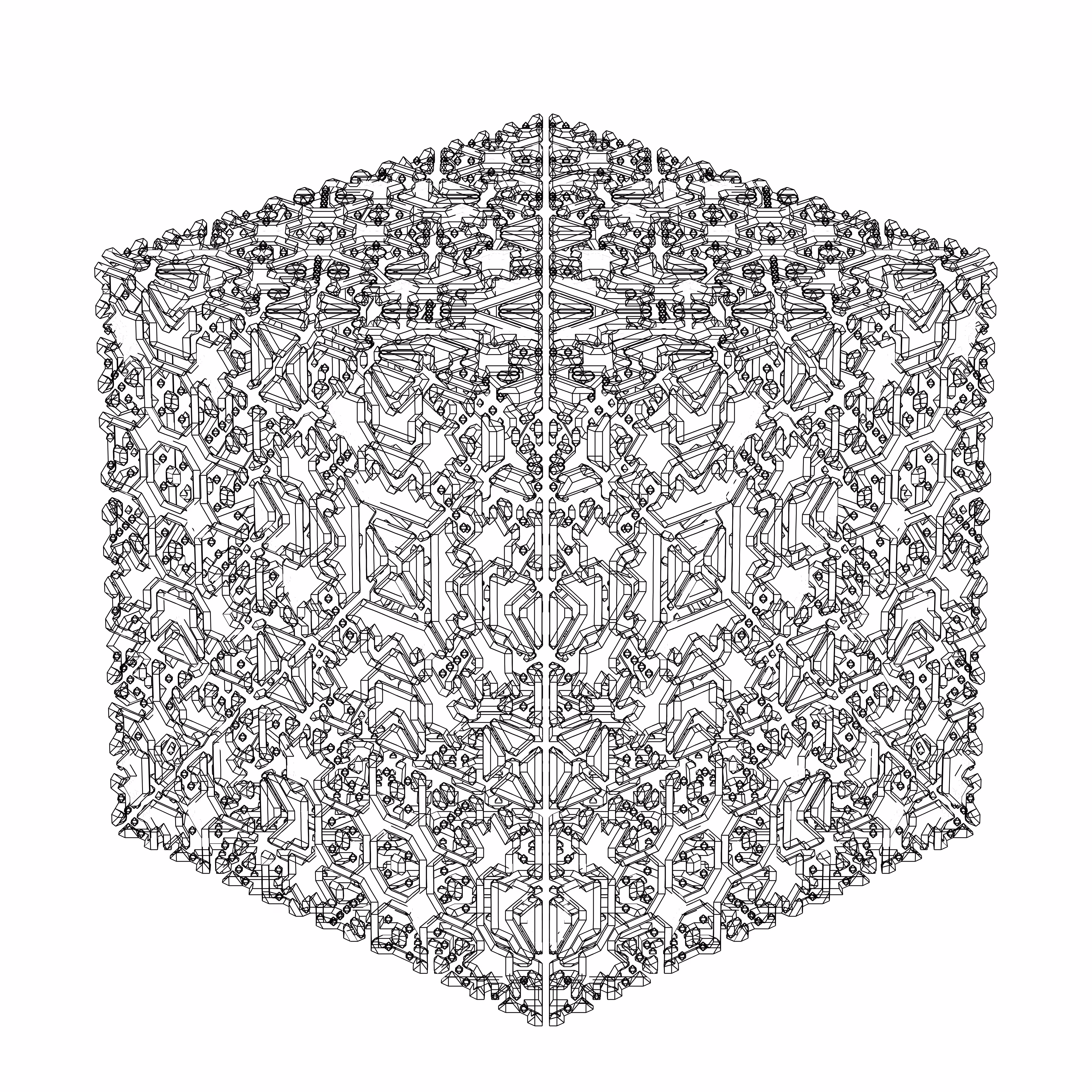 LL21 Alien Art Cube #890