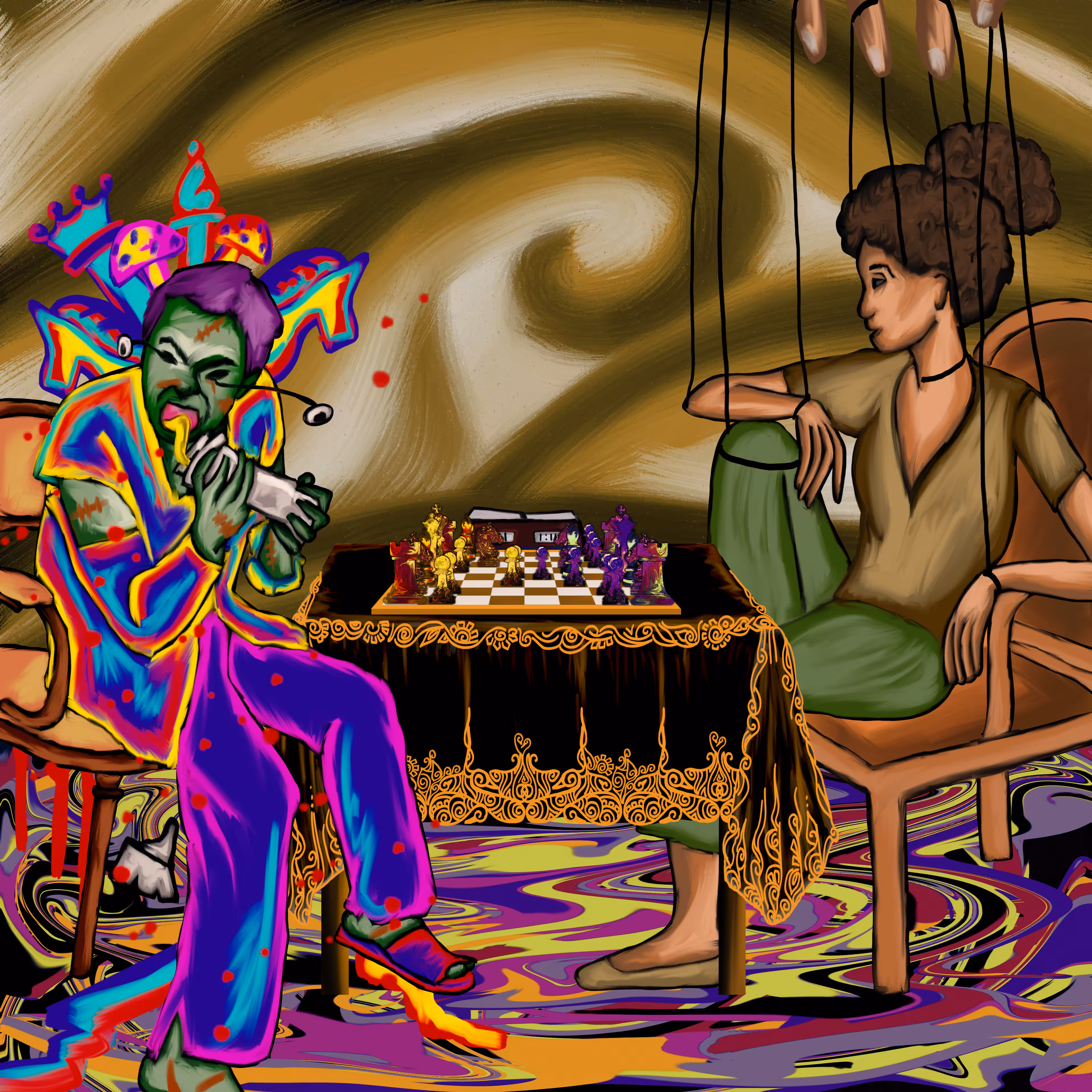 Chess Players: Chess Match #255