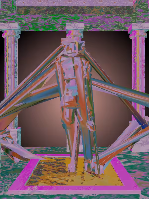 HeavenComputer: The Plotting Matte Ivory Woman #7151