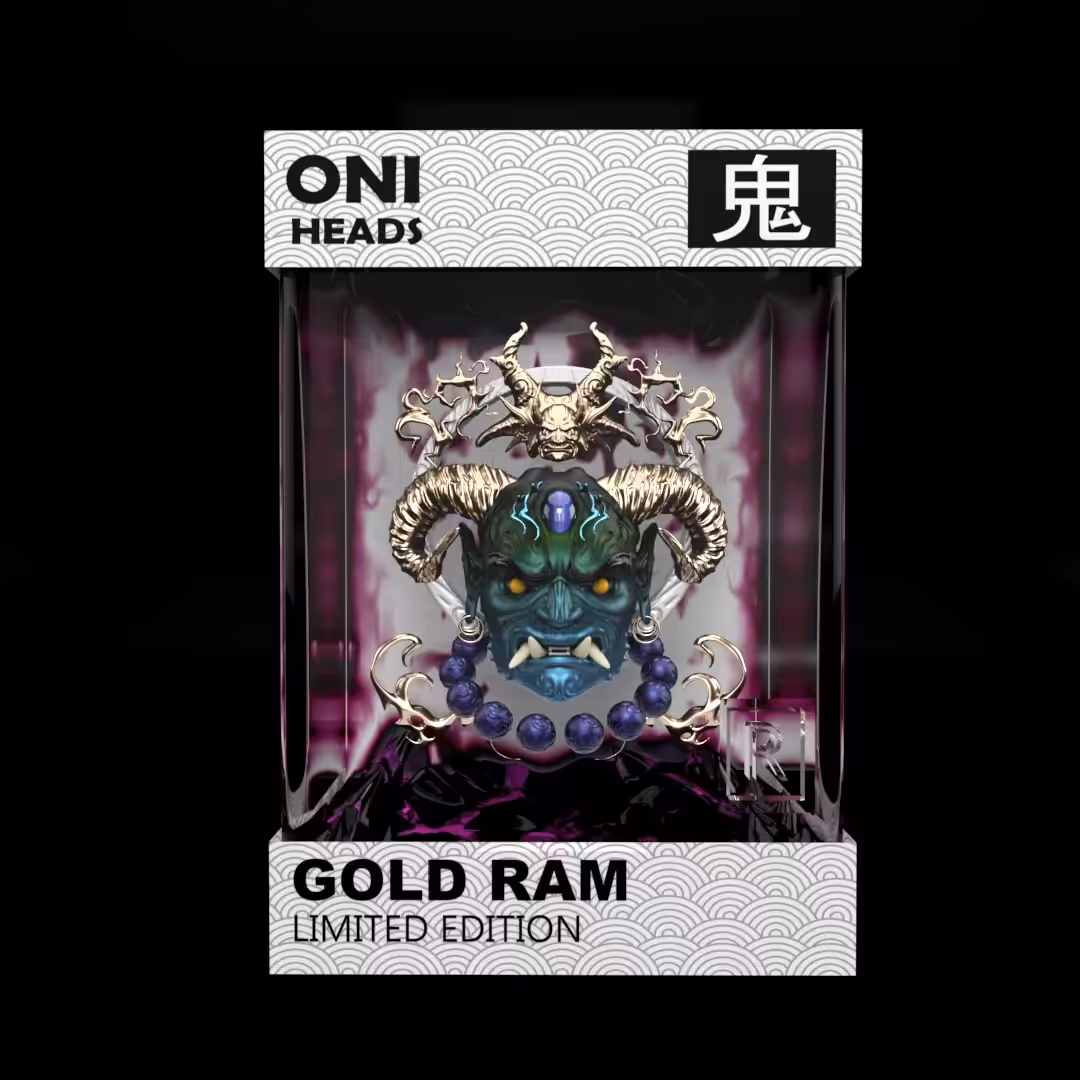 #07 GOLD RAM - ONI HEADS