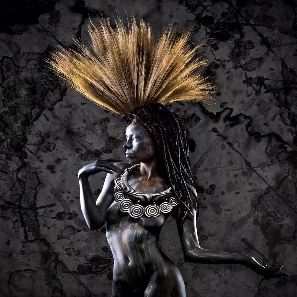 Tribal Wild: “Tribal Punk Mohawk”