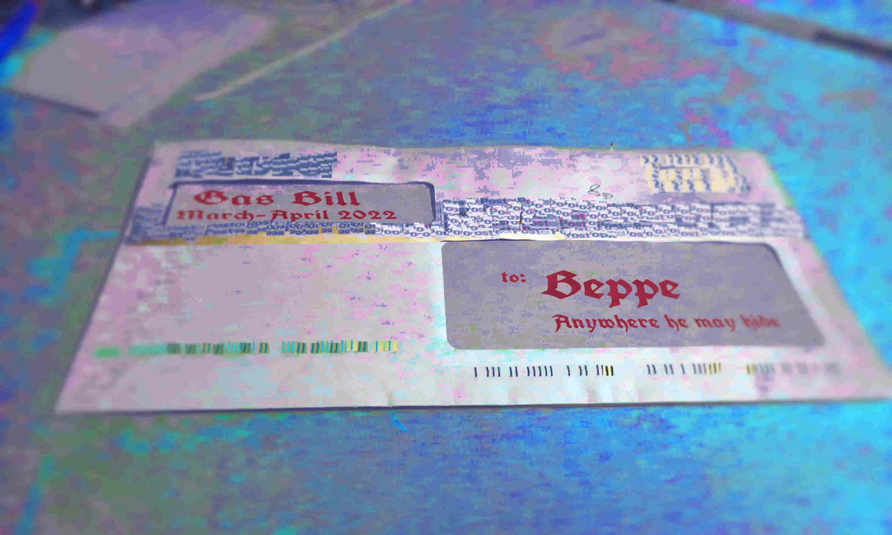 I don't dare to open it