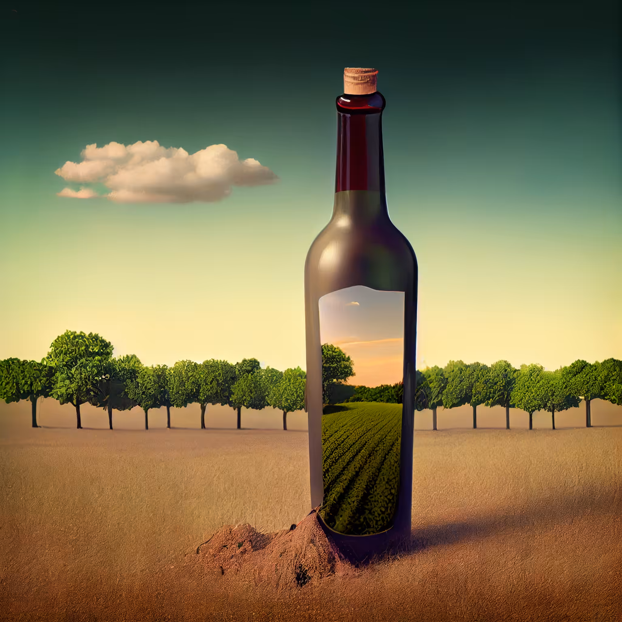Shilly Preston - Wine Label Submission