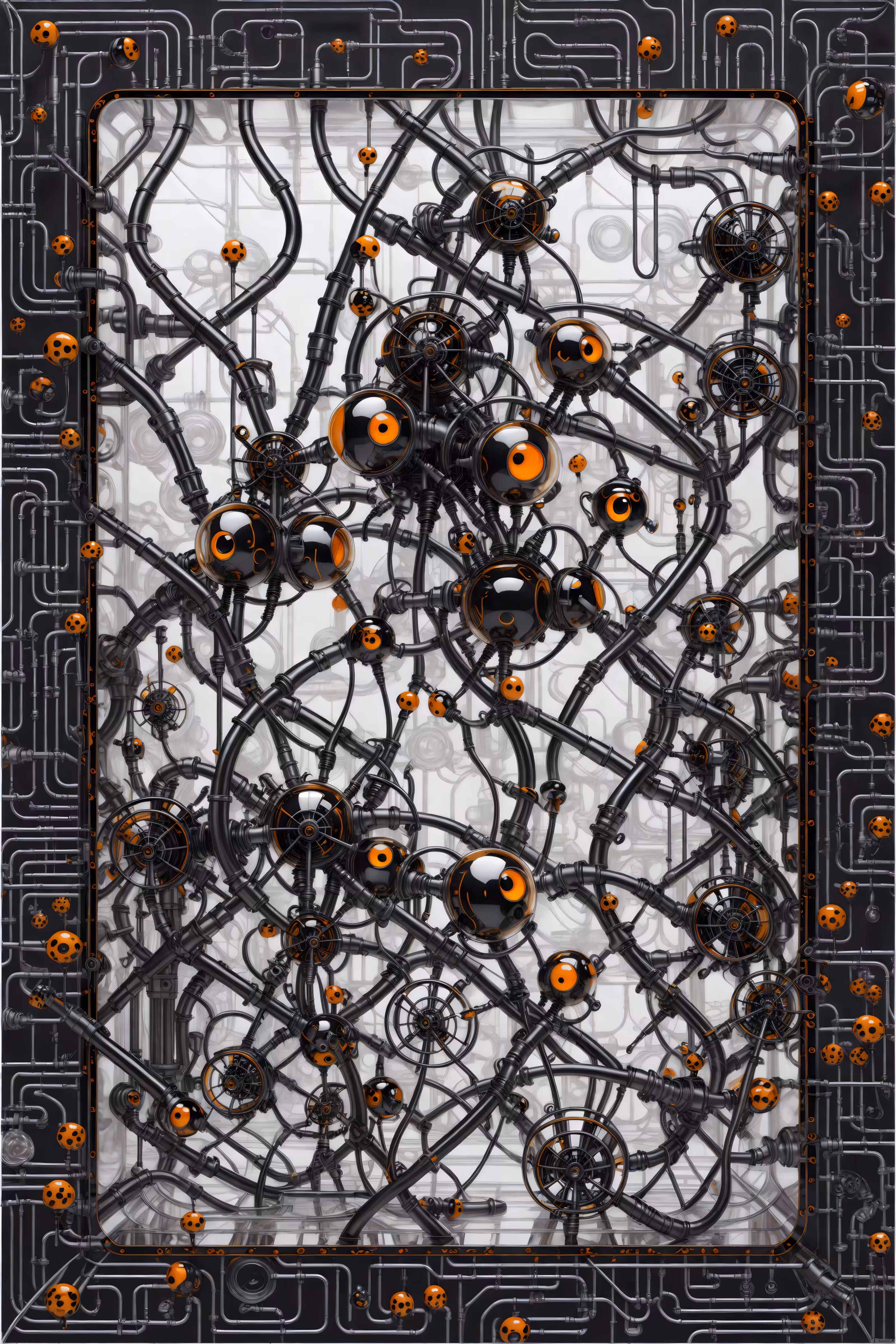 UBK #323 Orange Insects Mutation