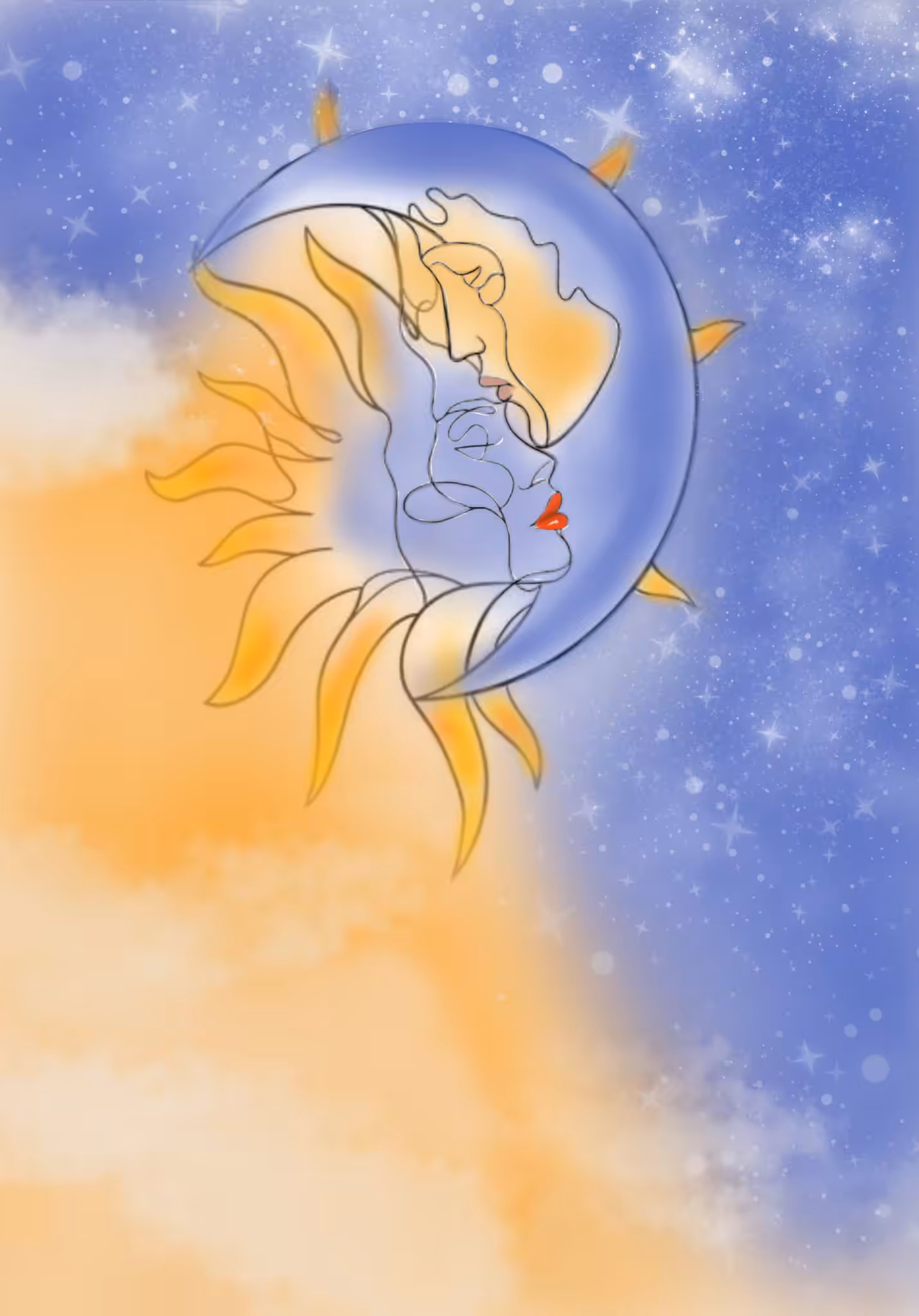 Moon and Sun