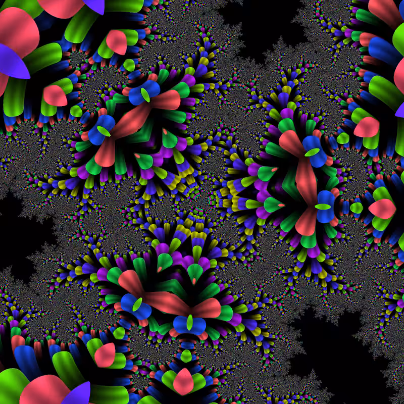 Fractal Flower #197