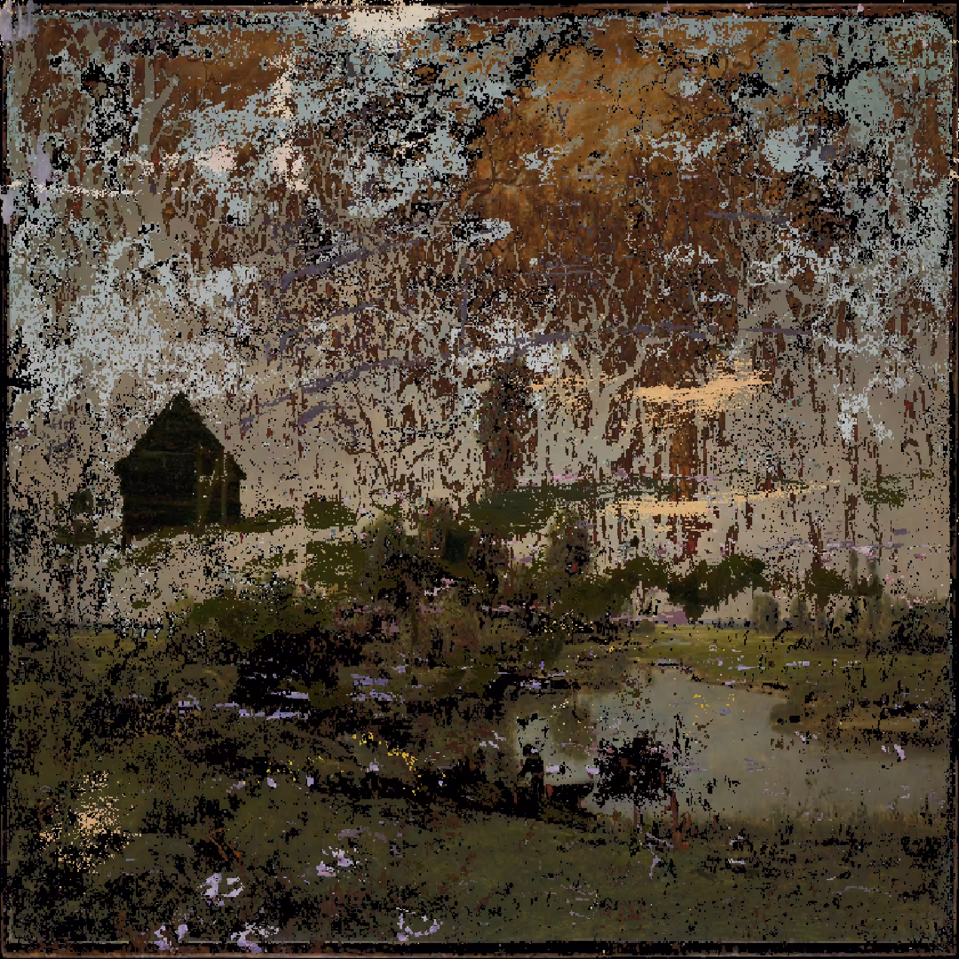 The sublime is a certain culture: the concept of objects that expresses imperfection, tearing, but sad beauty.