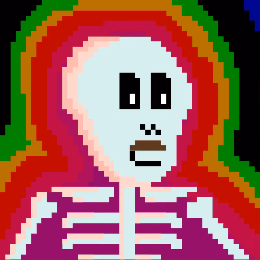 PIXEL SKULLETTI 1 #135