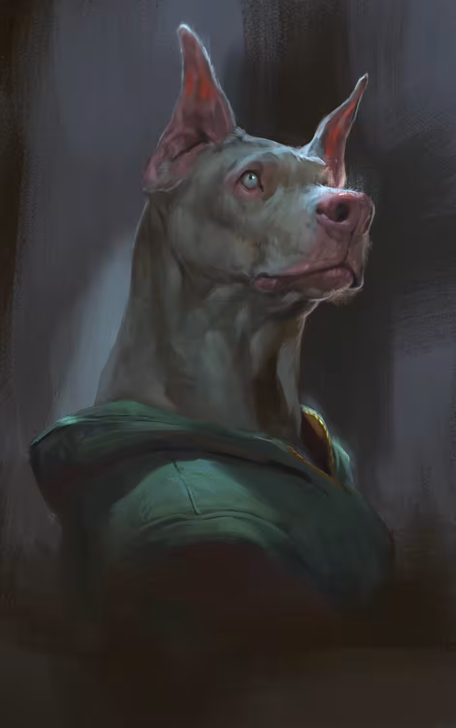 Mr Doberman Portrait