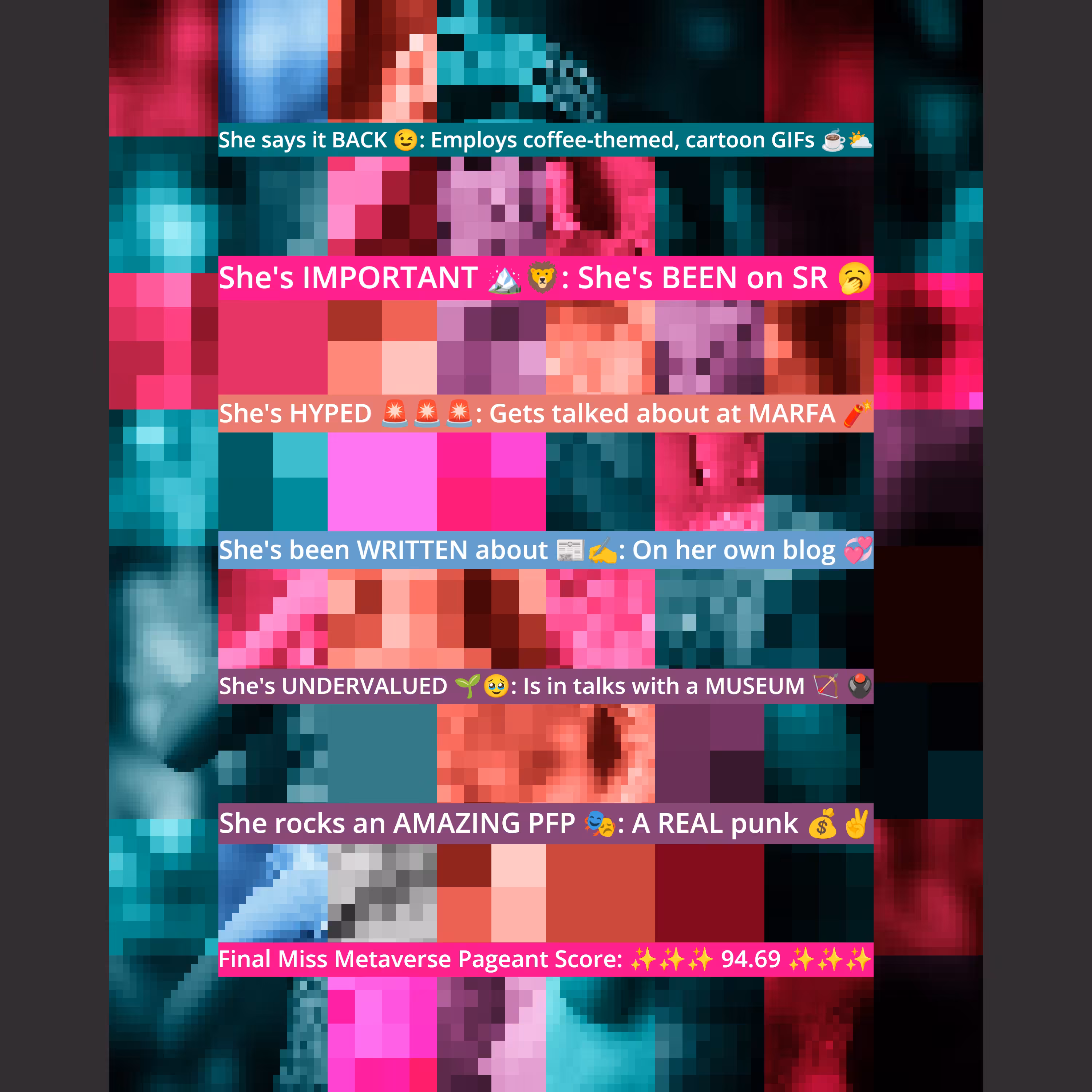 Miss Metaverse #94.69 🪞💡