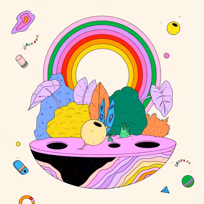 🌈🌴🪐 #181