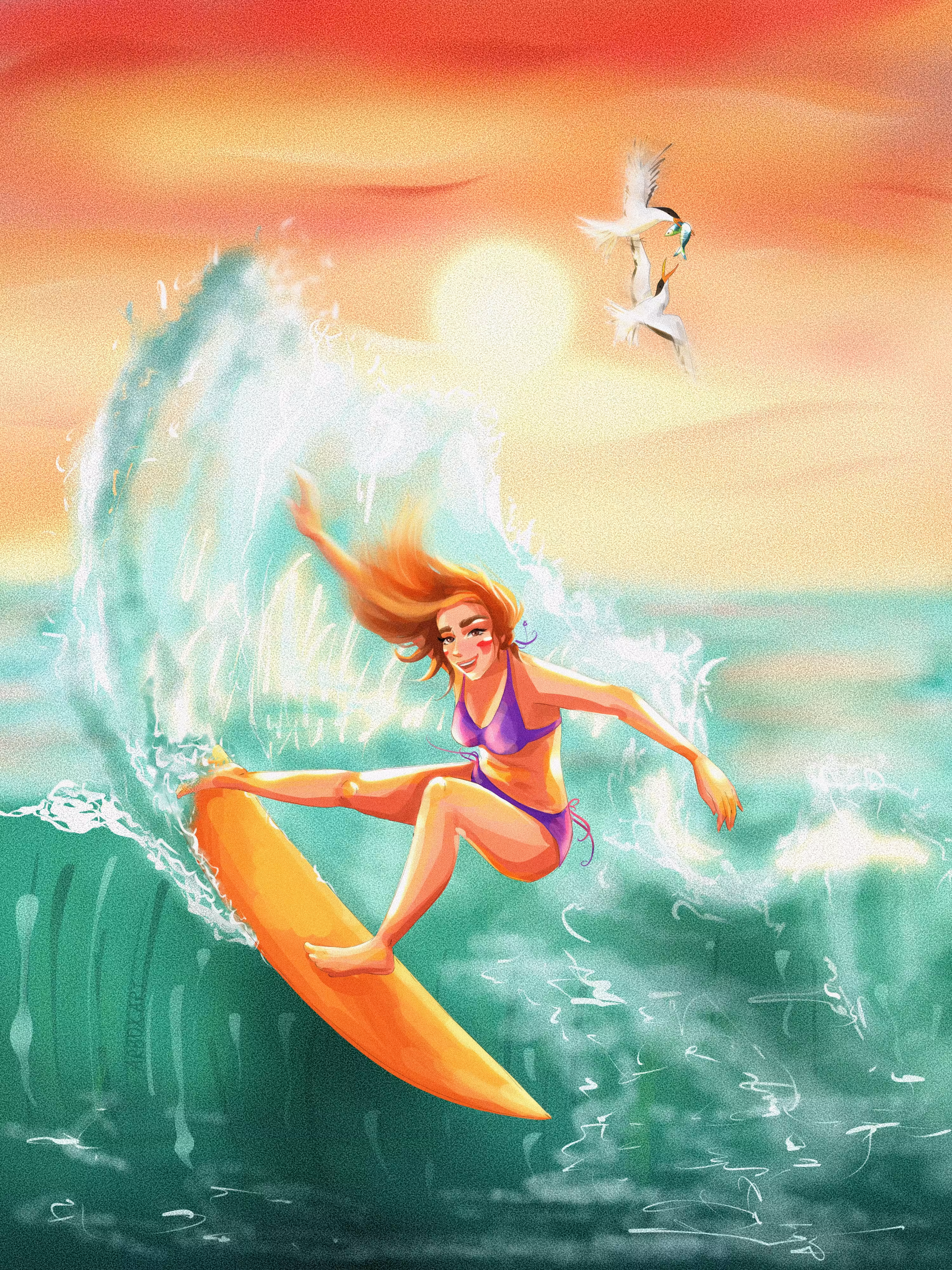 On your wave